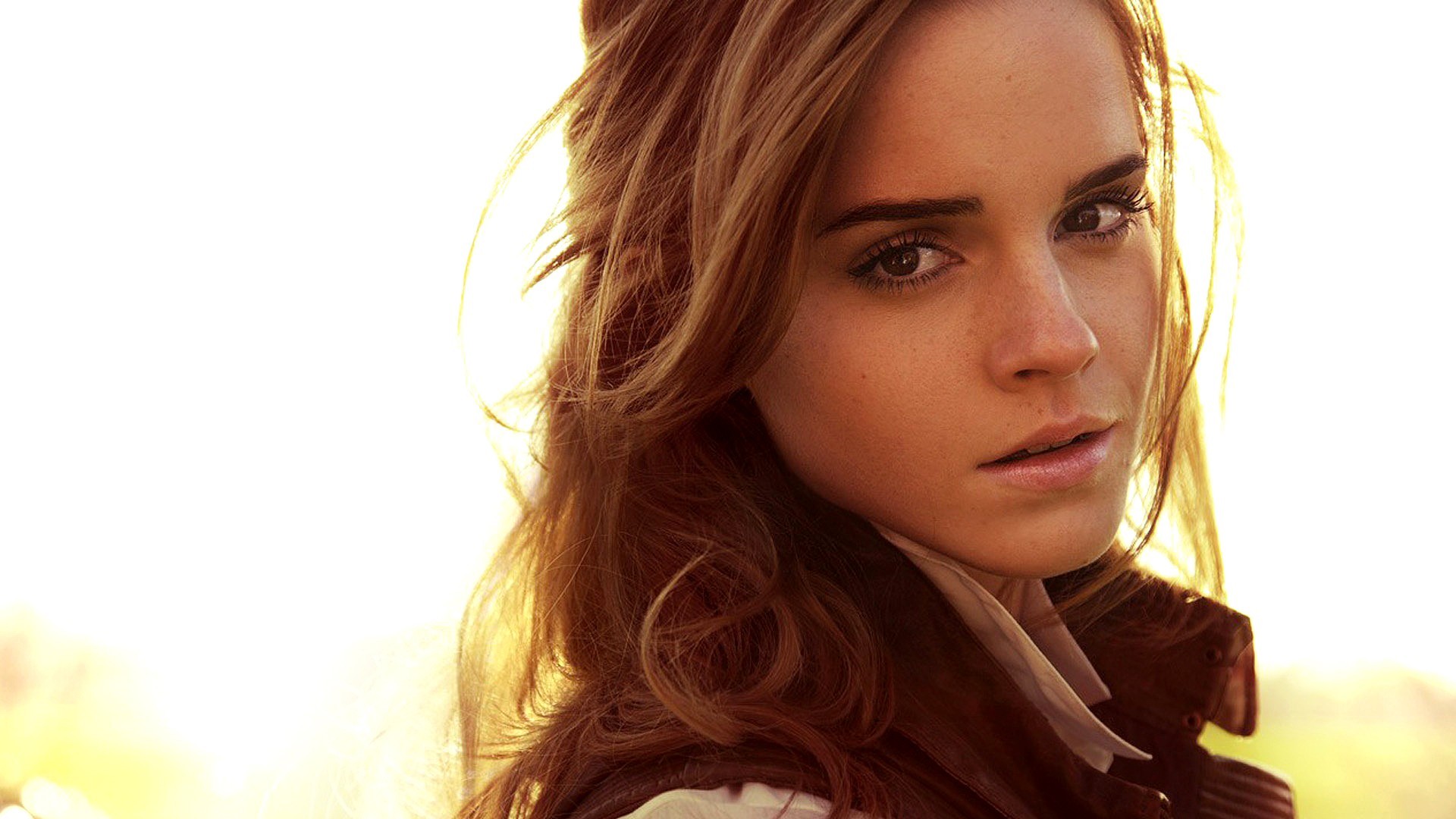 Wallpaper Emma Watson, British celebrity