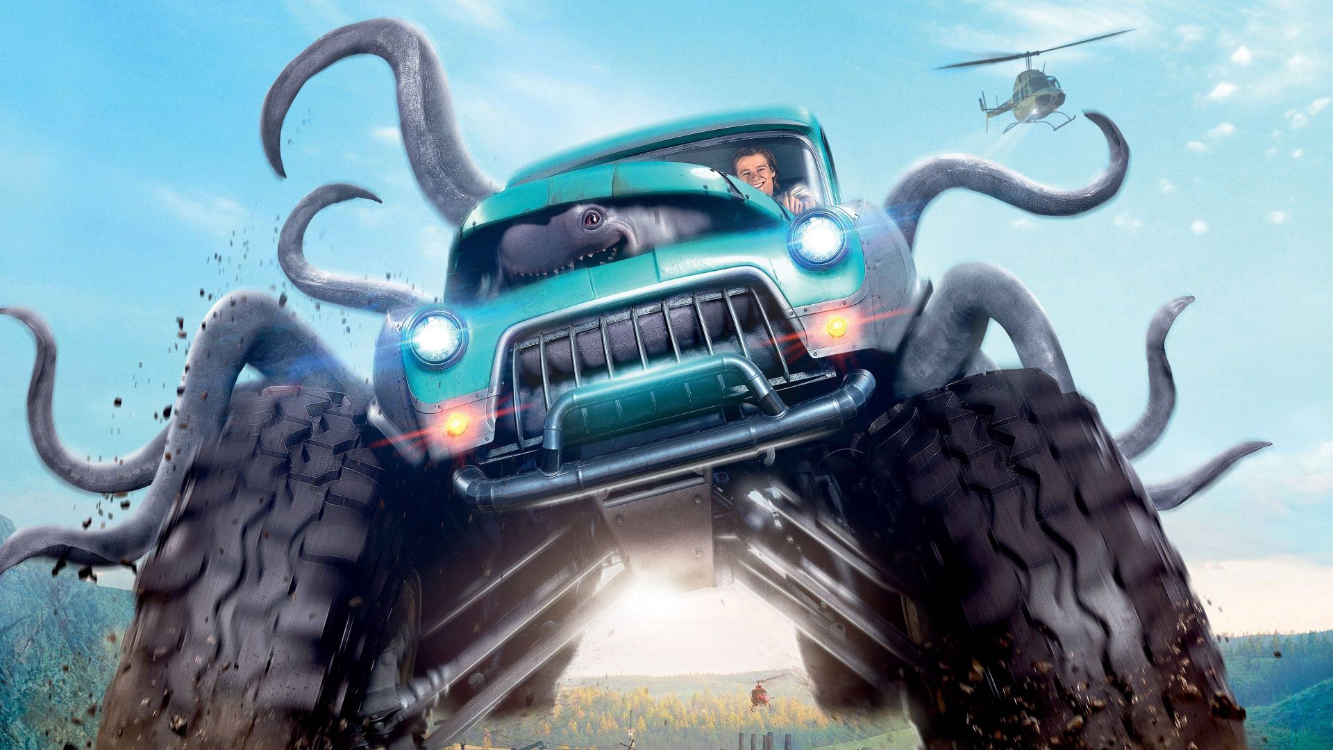 Wallpaper Monster trucks lucas till 2017 movie