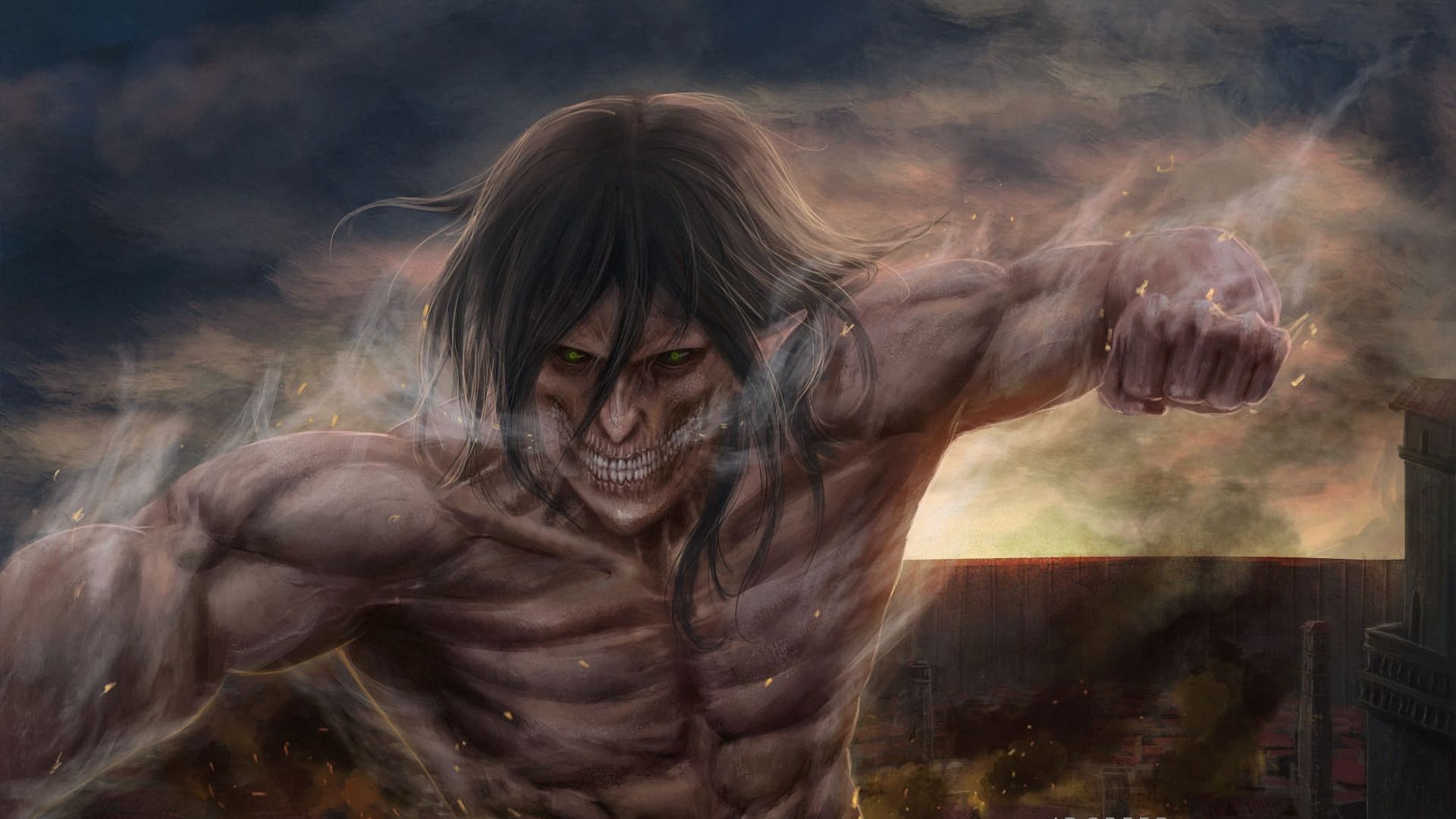 Wallpaper Levi ackerman, Attack on Titan, anime