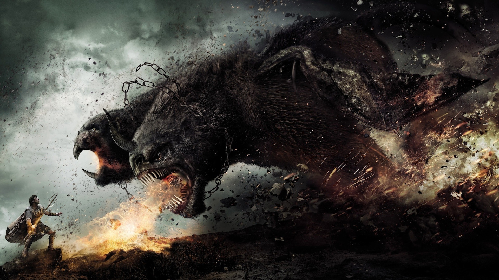 Desktop Wallpaper Wrath Of The Titans, Movie, Creature, Fight, Hd Image,  Picture, Background, Ucydzf