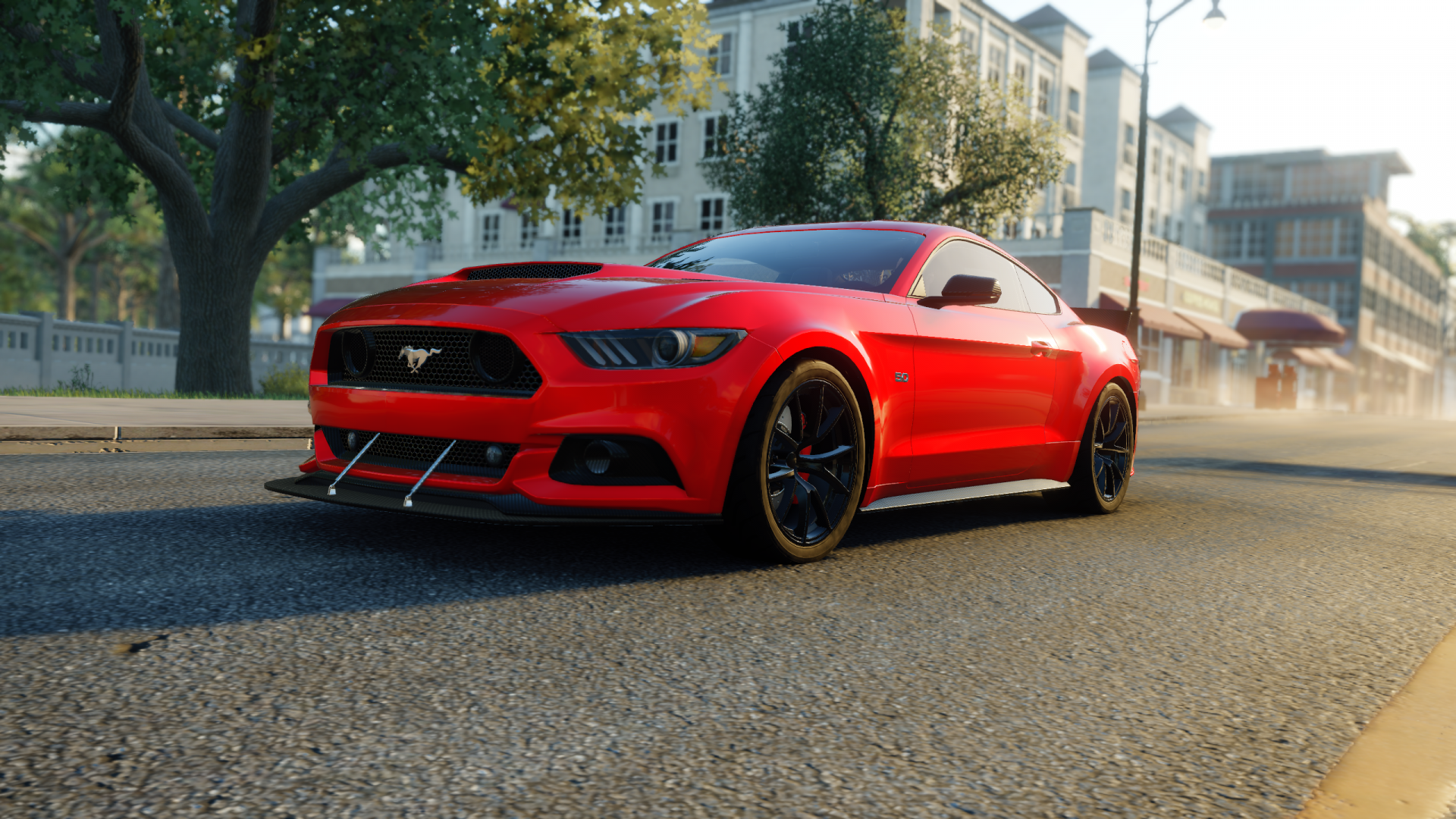Wallpaper Ford mustang GT, The Crew video game