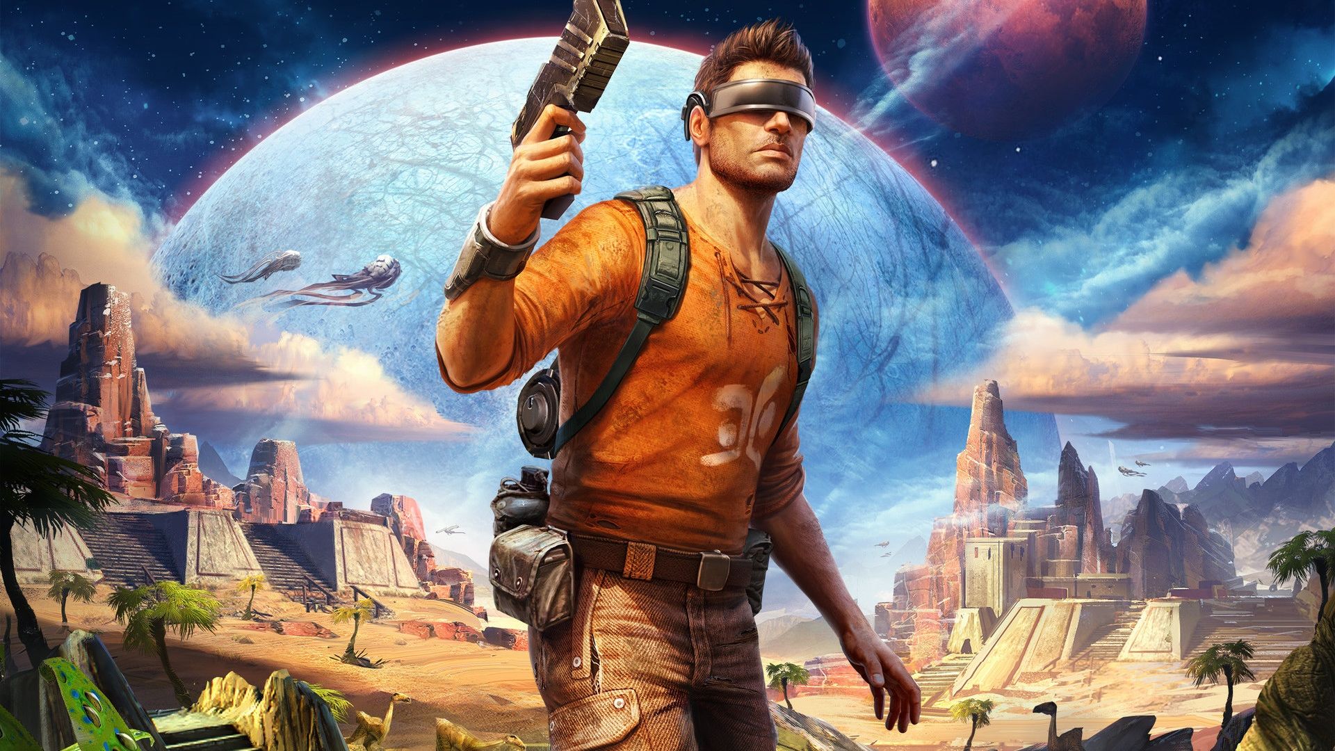 Wallpaper Outcast: Second Contact, video game