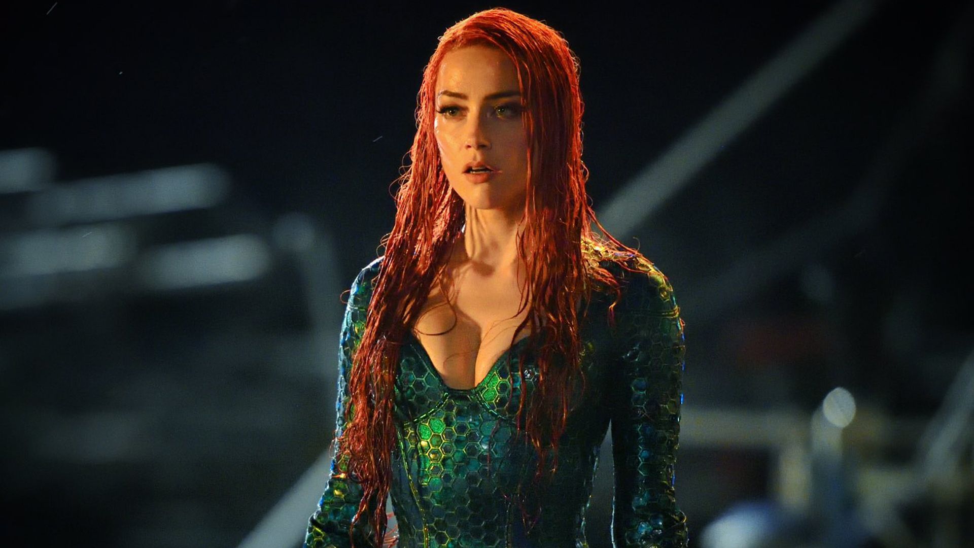 Wallpaper Amber Heard as Mera in Aquaman, movie
