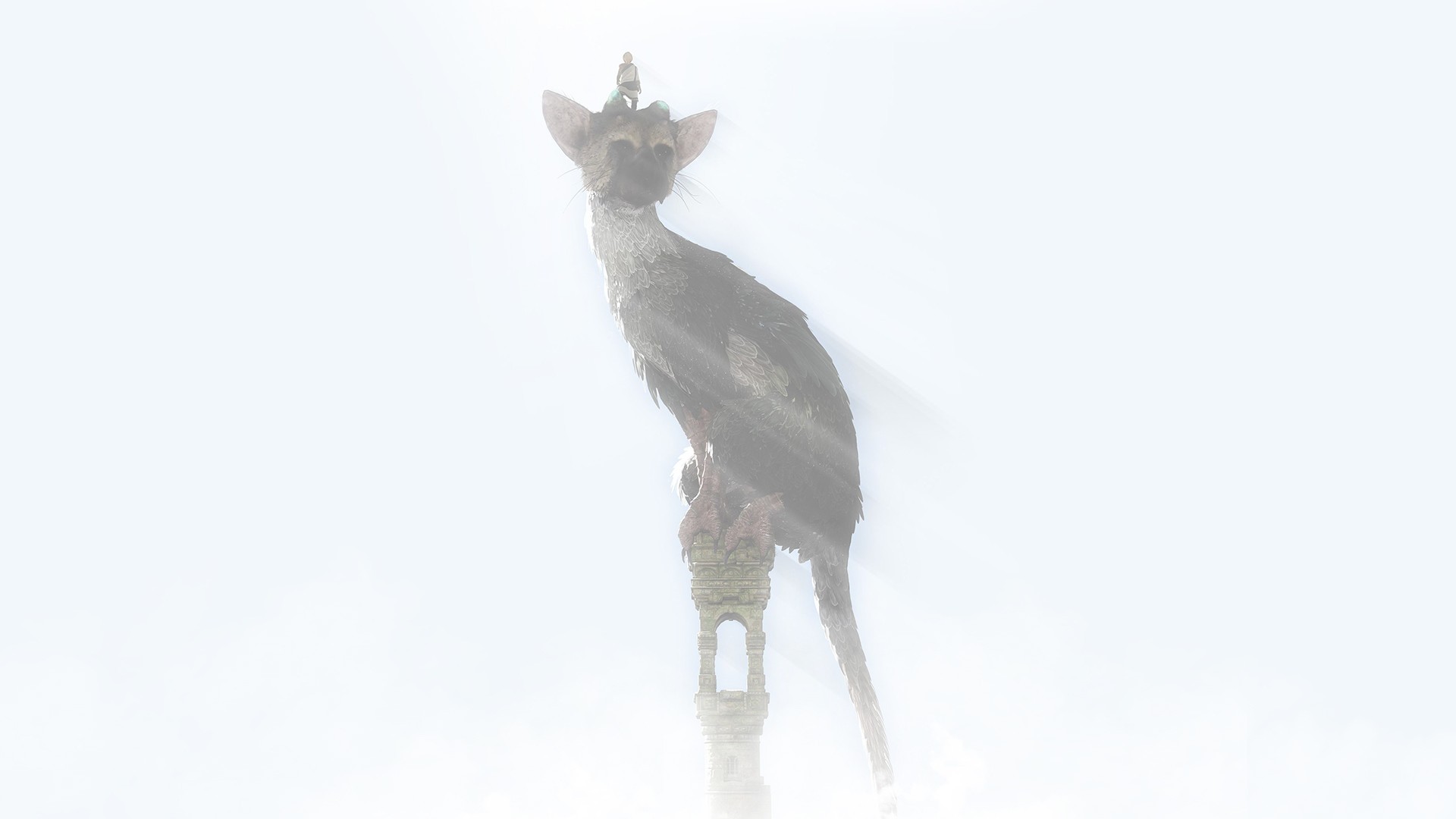 Wallpaper The last guardian video game, trico