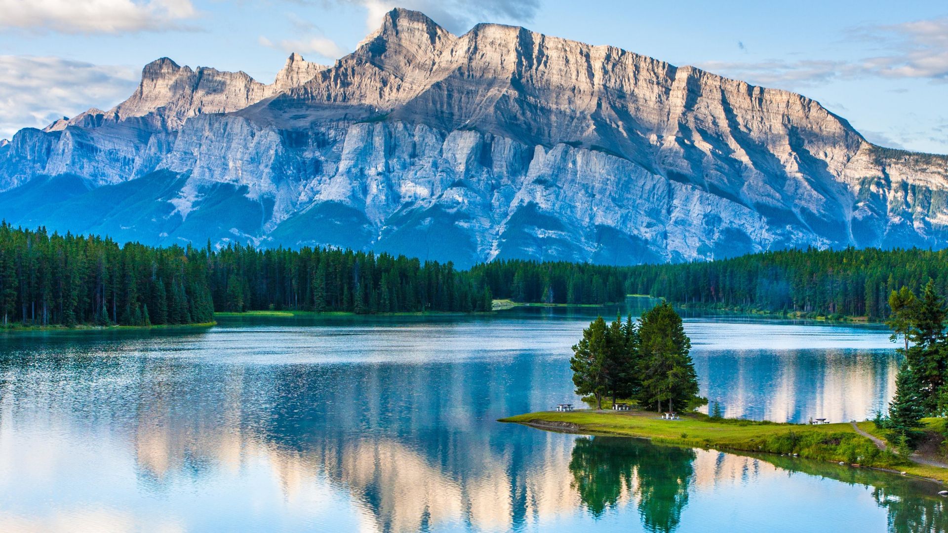 Wallpaper Mountains of Banff national park