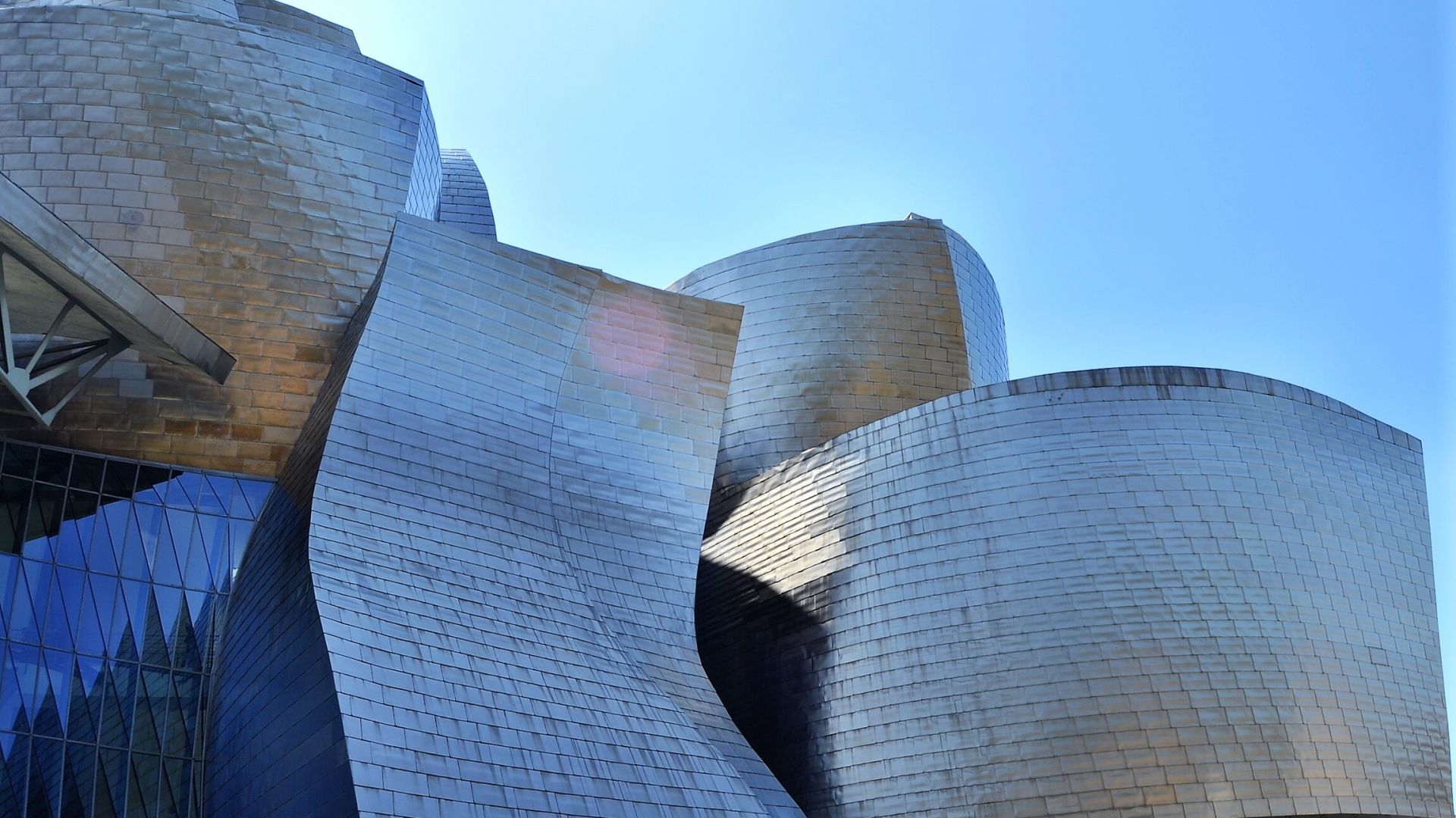 Wallpaper Guggenheim museum, architecture