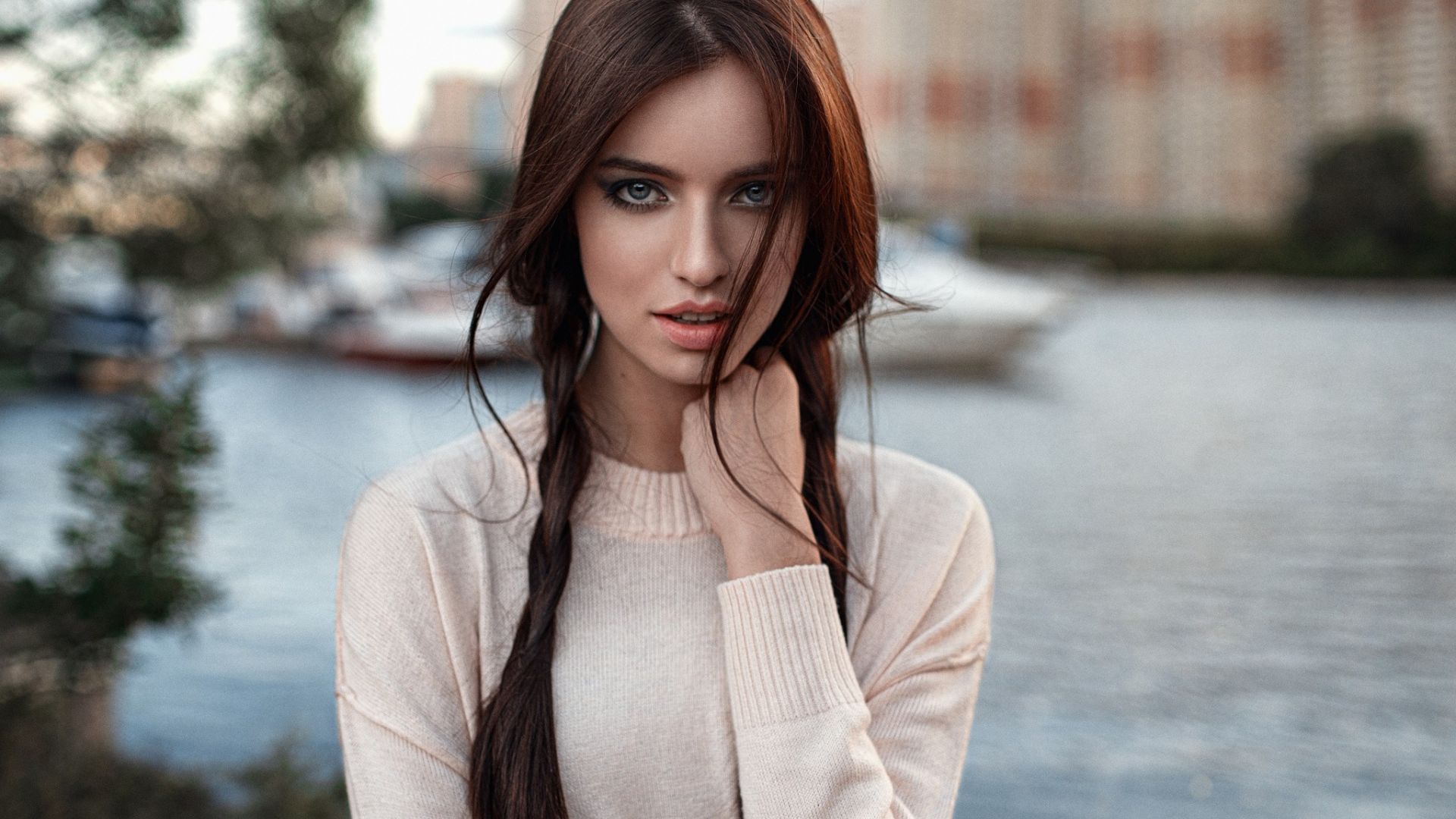 Wallpaper Anastasiya malakhova model