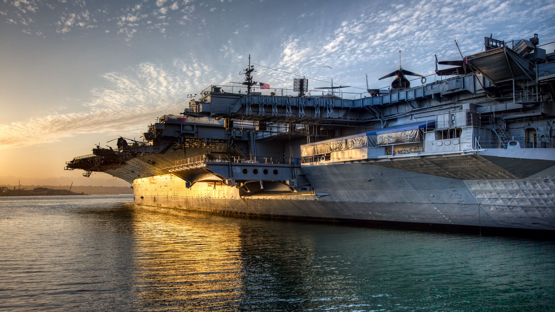 Wallpaper USS midway aircraft carrier