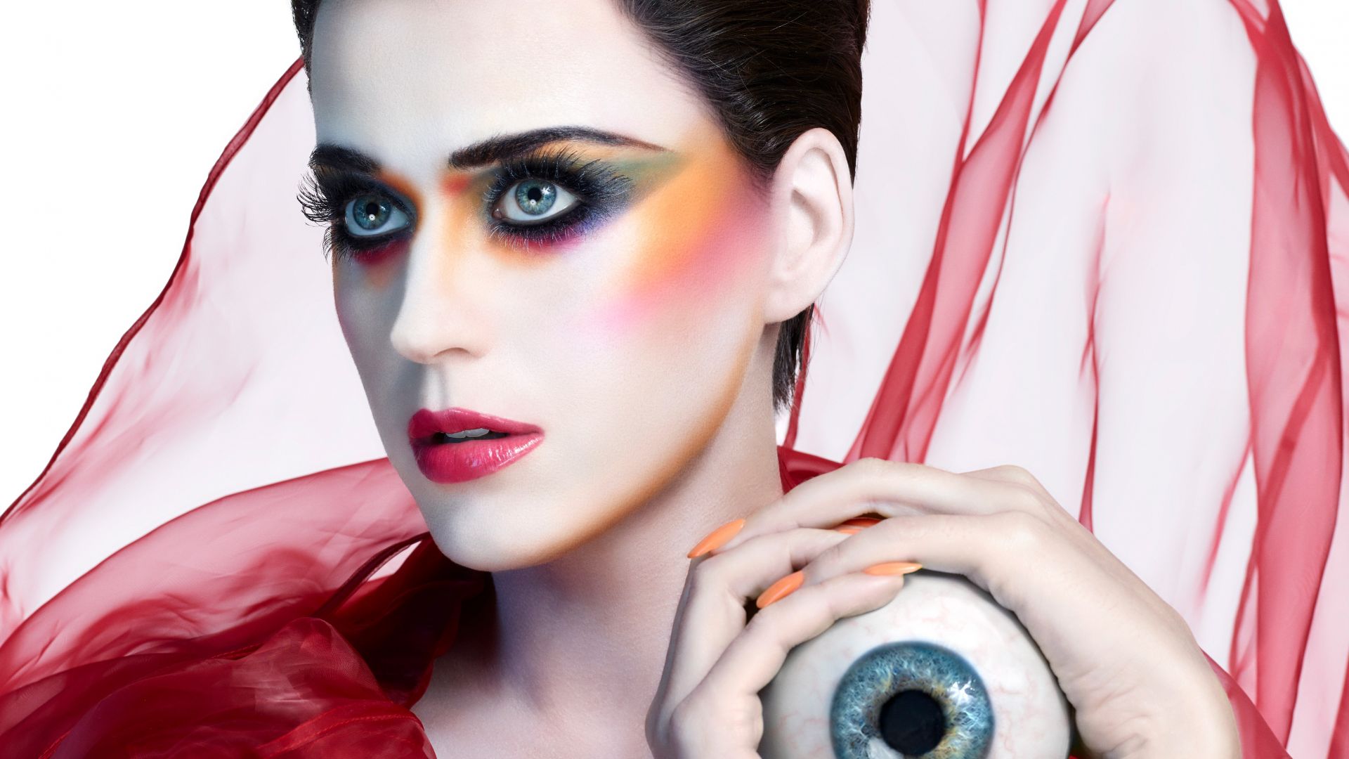 Wallpaper Katy Perry, witness, make up, eye