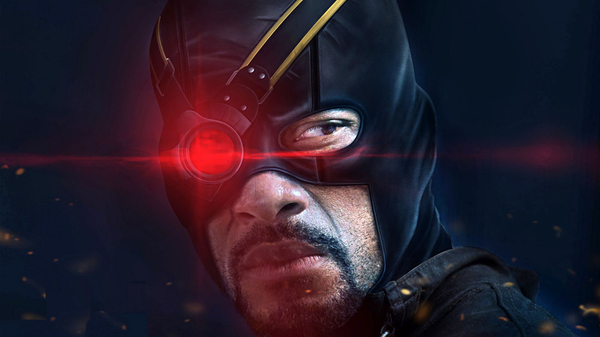 Wallpaper Will Smith as deadshot in movie Suicide squad