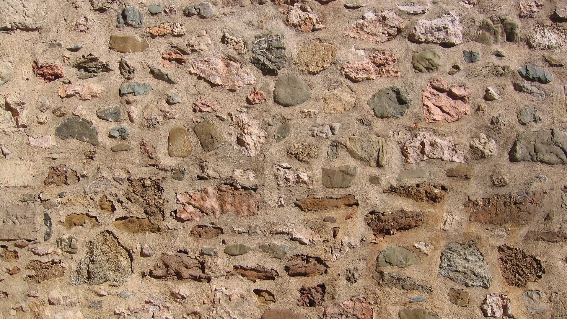 Wallpaper Stones wall, surface