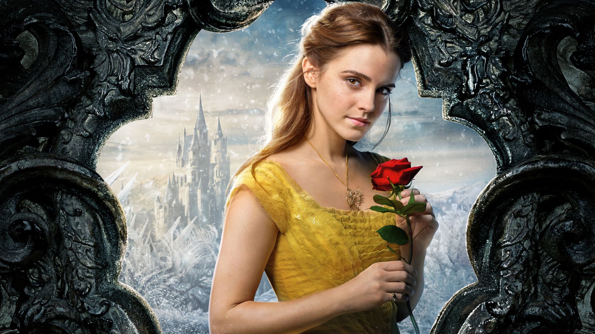 Wallpaper Eamma Watson of Beauty and the beast 2017 movie
