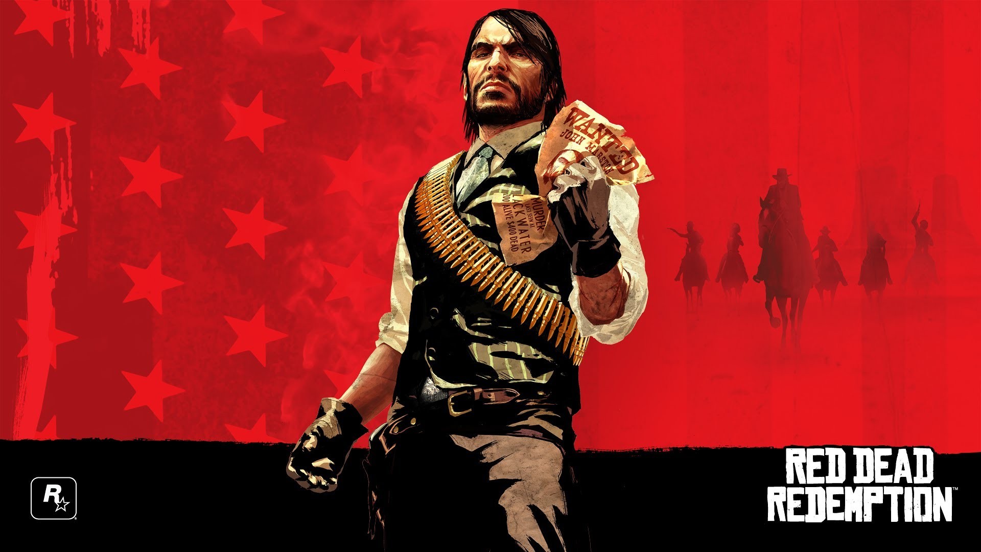 Wallpaper Red Dead Redemption, John Marston, video game
