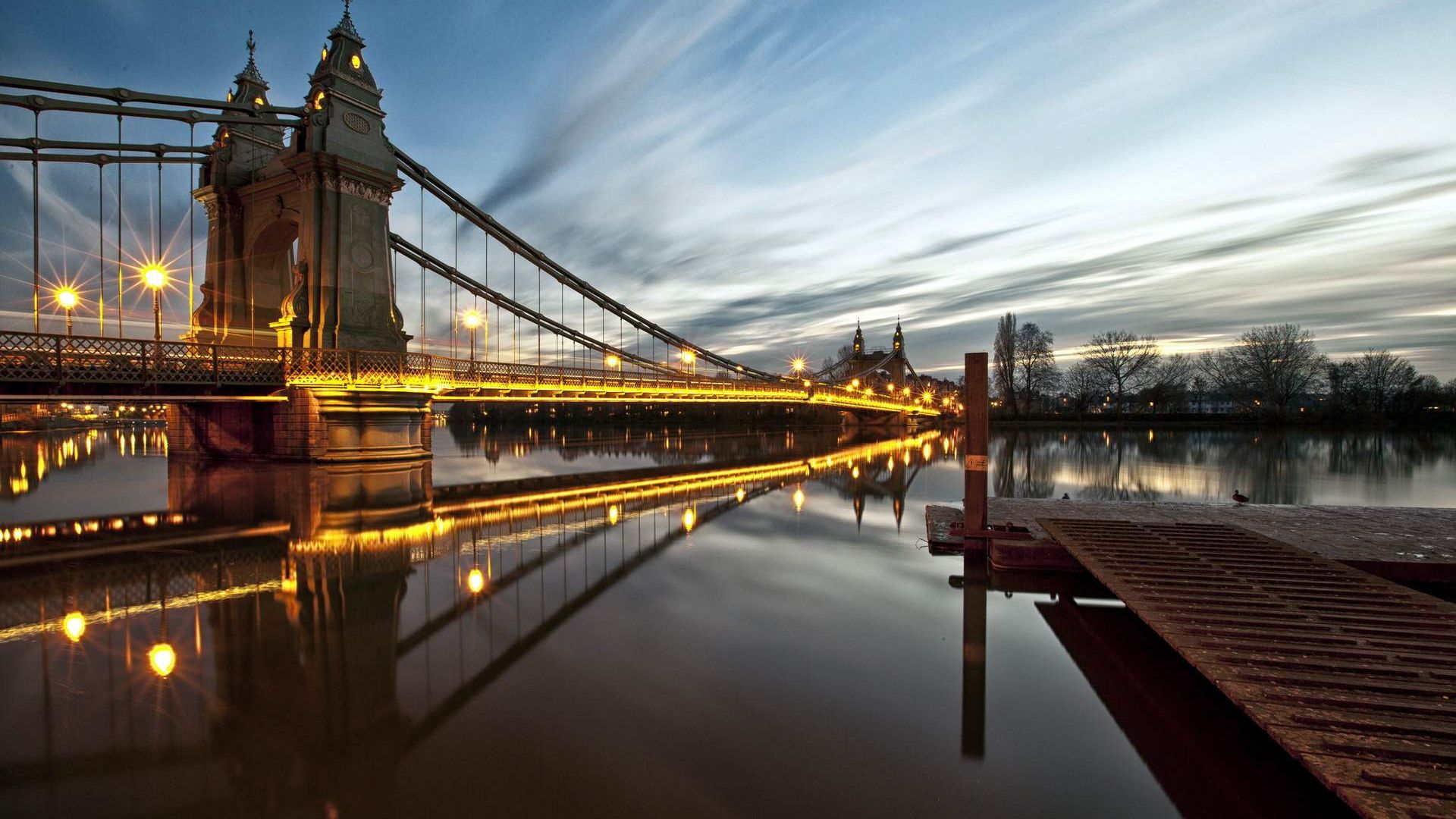 Wallpaper Hammersmith bridge London