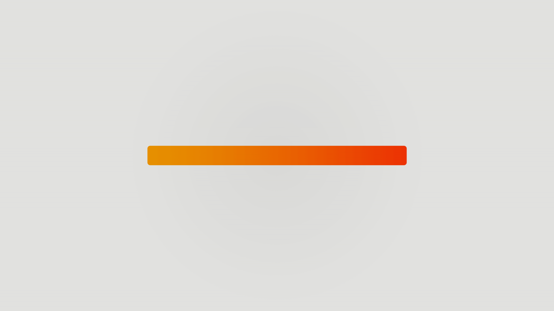 Wallpaper Orange gradient bar minimal