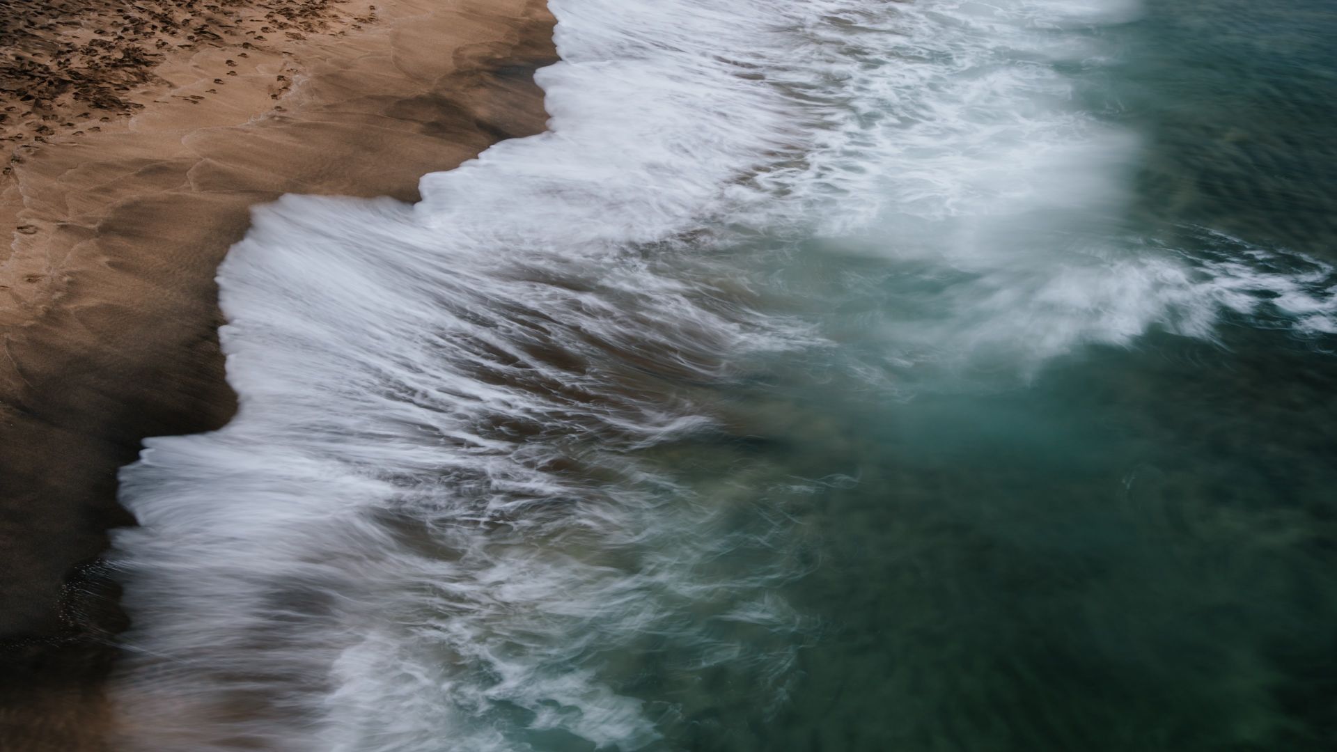 Wallpaper Ocean waves panorama