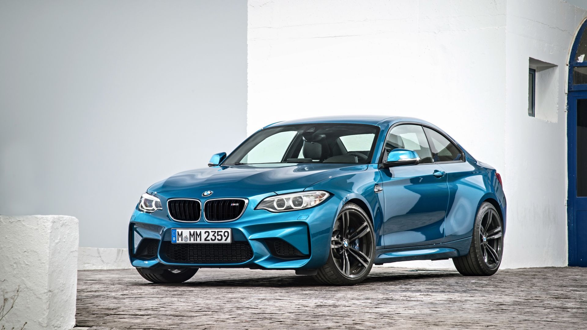Wallpaper BMW M2, luxury car, blue car