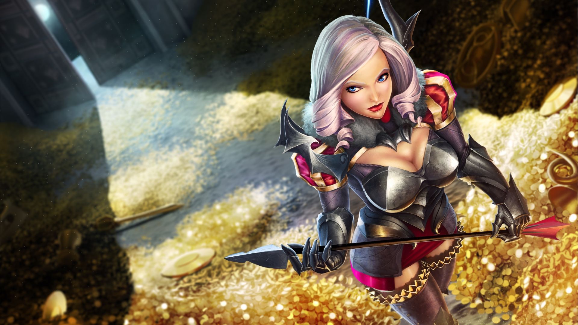 Wallpaper Ashe league of legends game