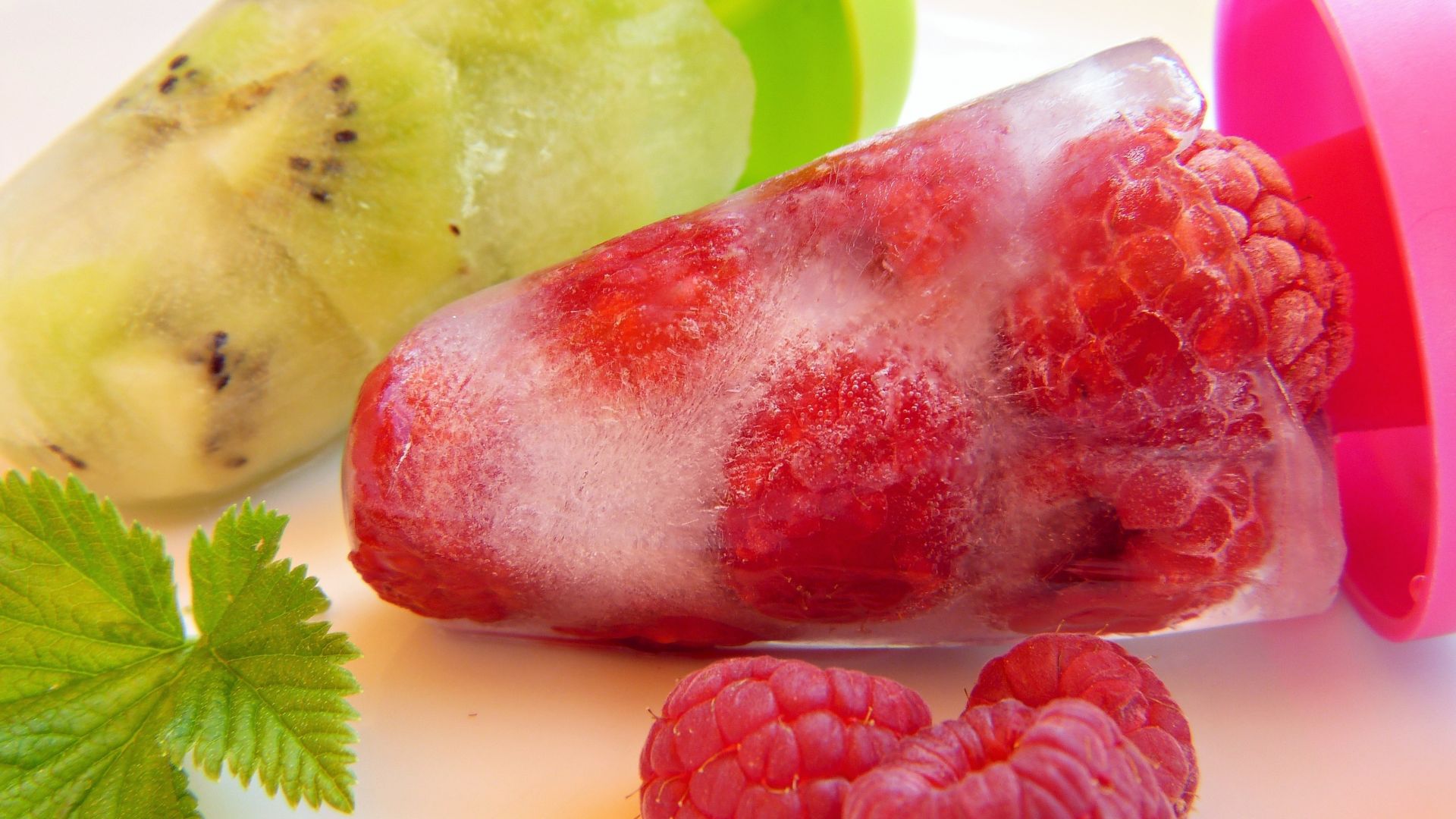 Wallpaper Ice candy, fruits, summer