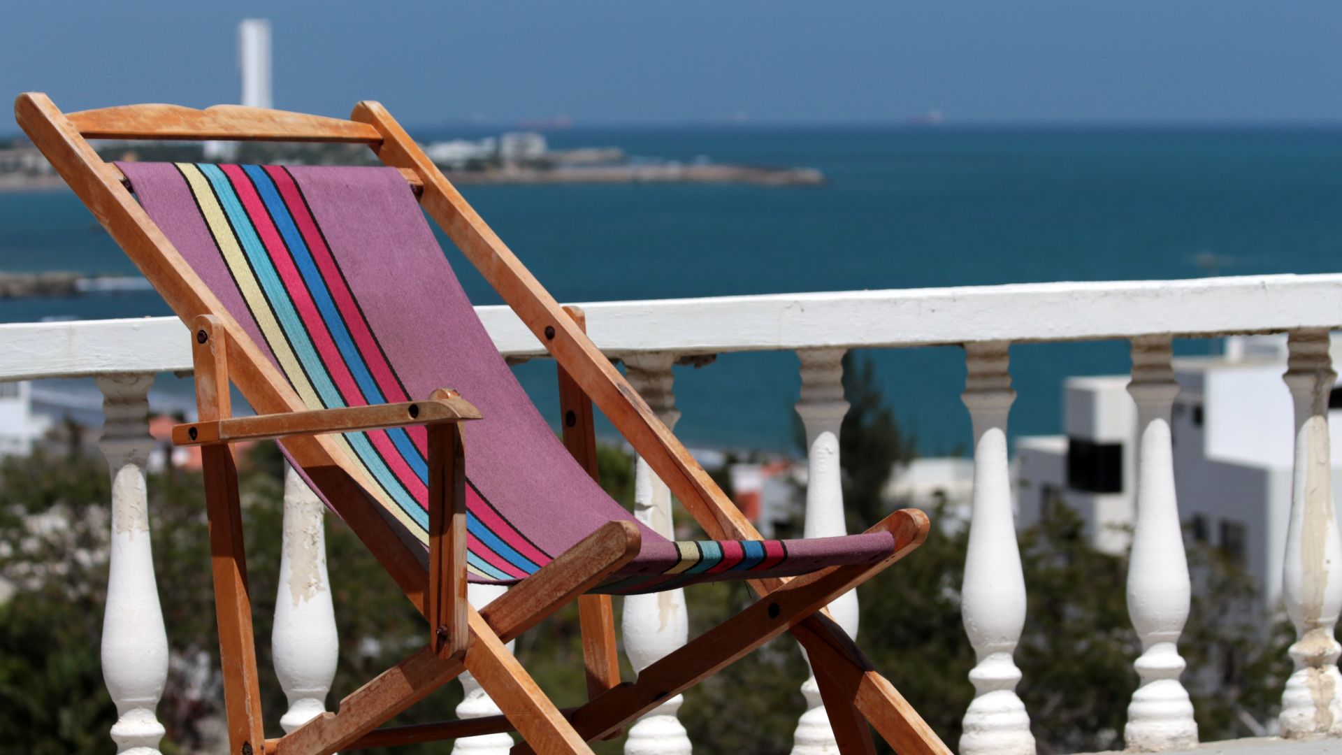 Wallpaper Chair, beach