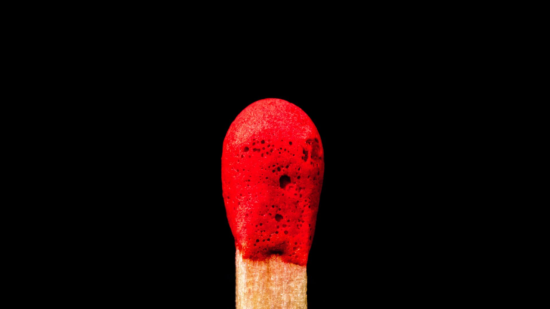 Wallpaper Matchstick, red, close up