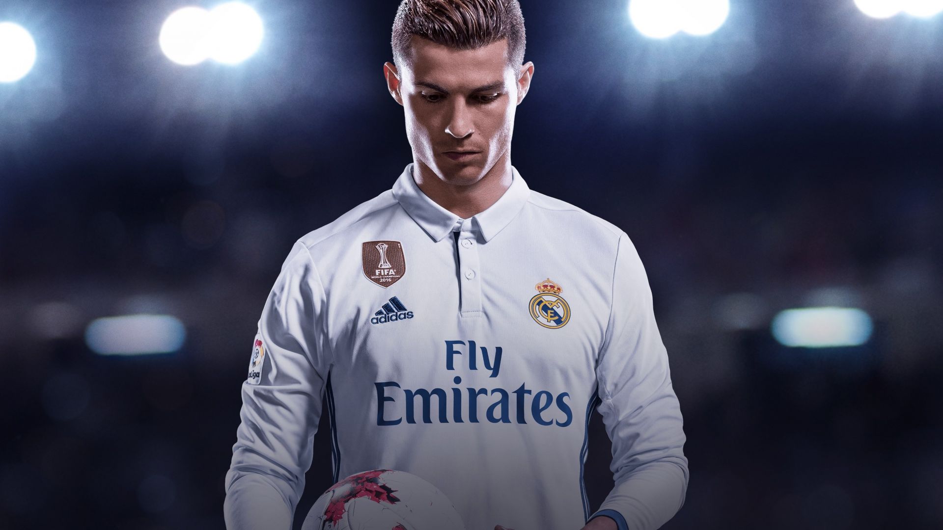 Wallpaper Cristiano Ronaldo, FIFA 18, video game
