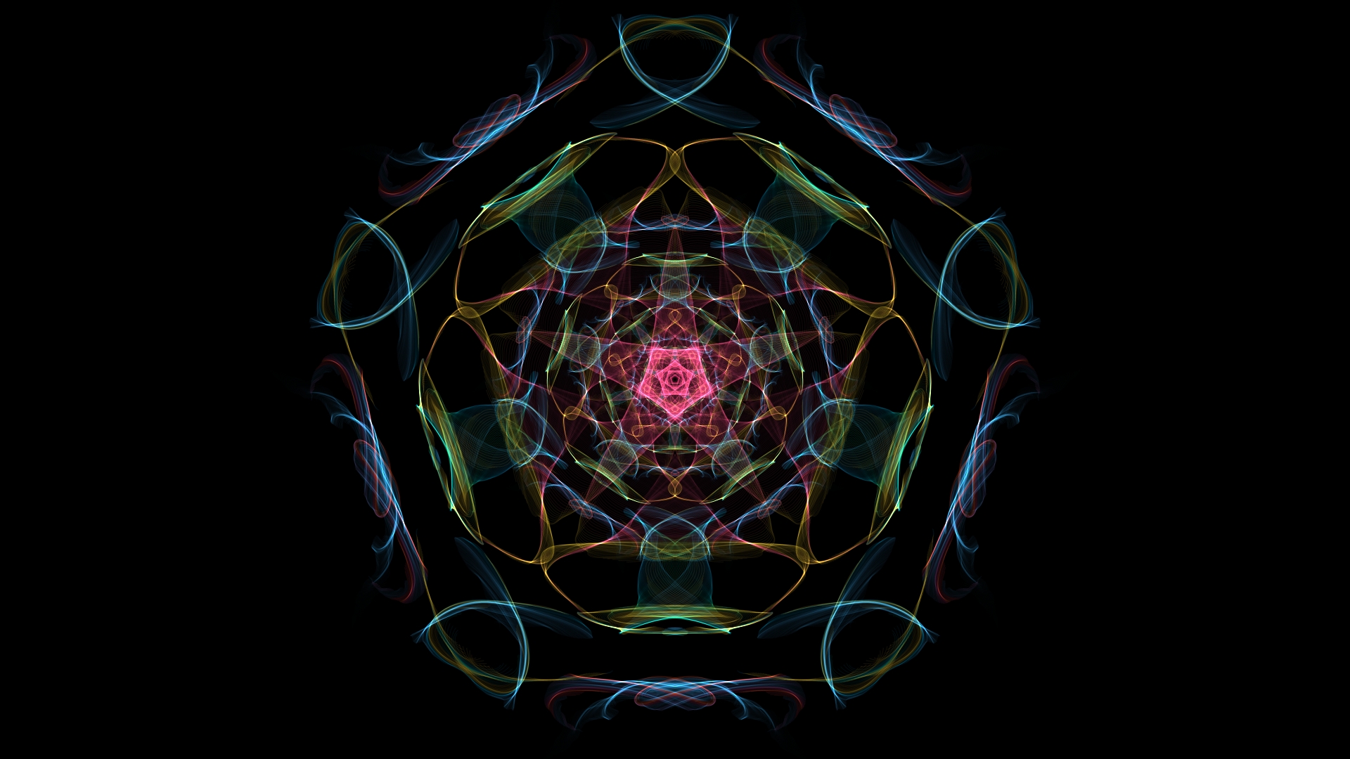 Wallpaper Mandala, abstract, colorful, pattern, dark