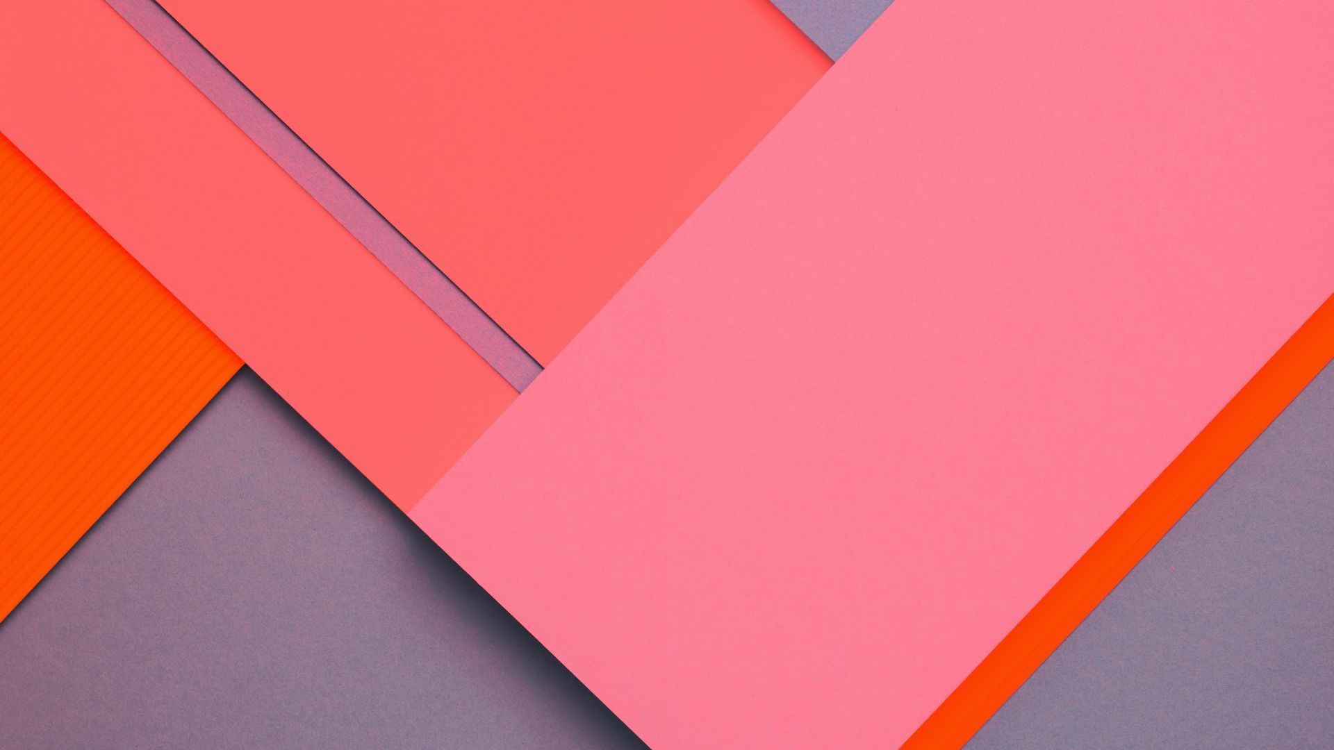 Wallpaper Pink geometry, abstract, material design
