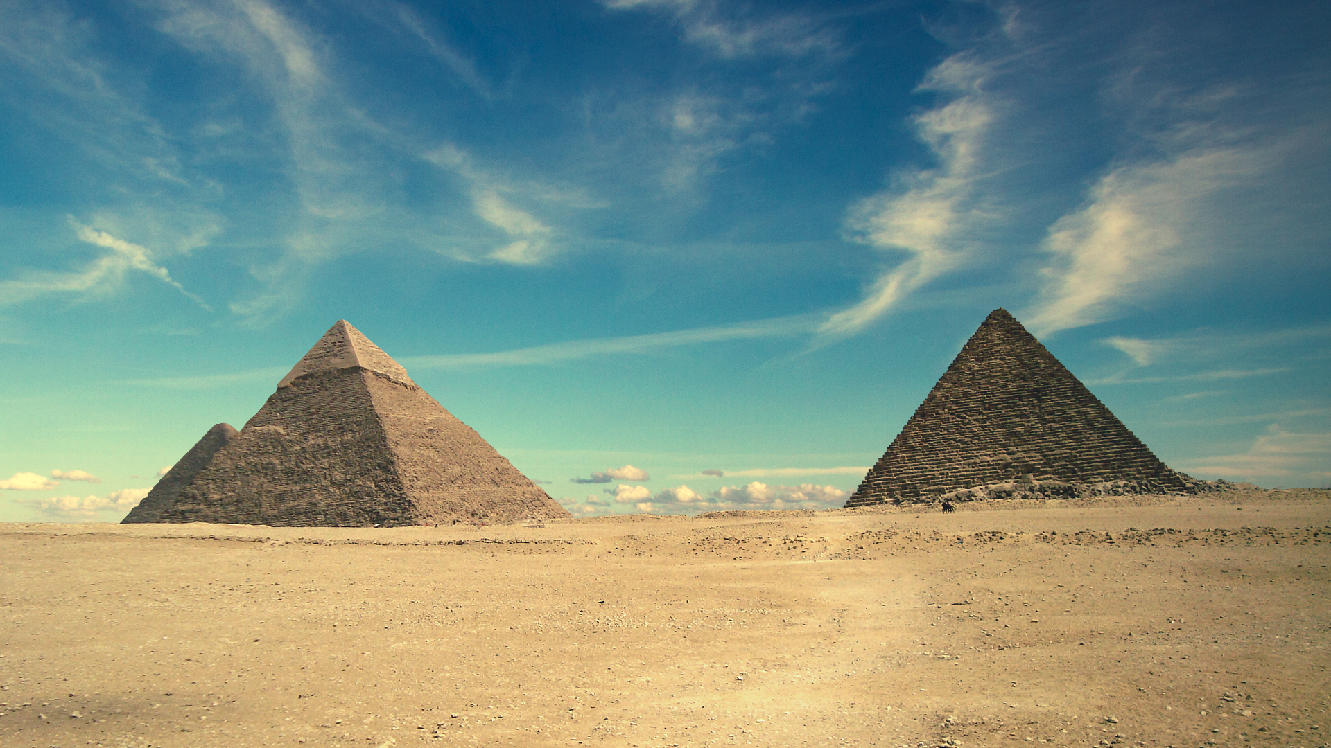 Wallpaper Giza pyramids