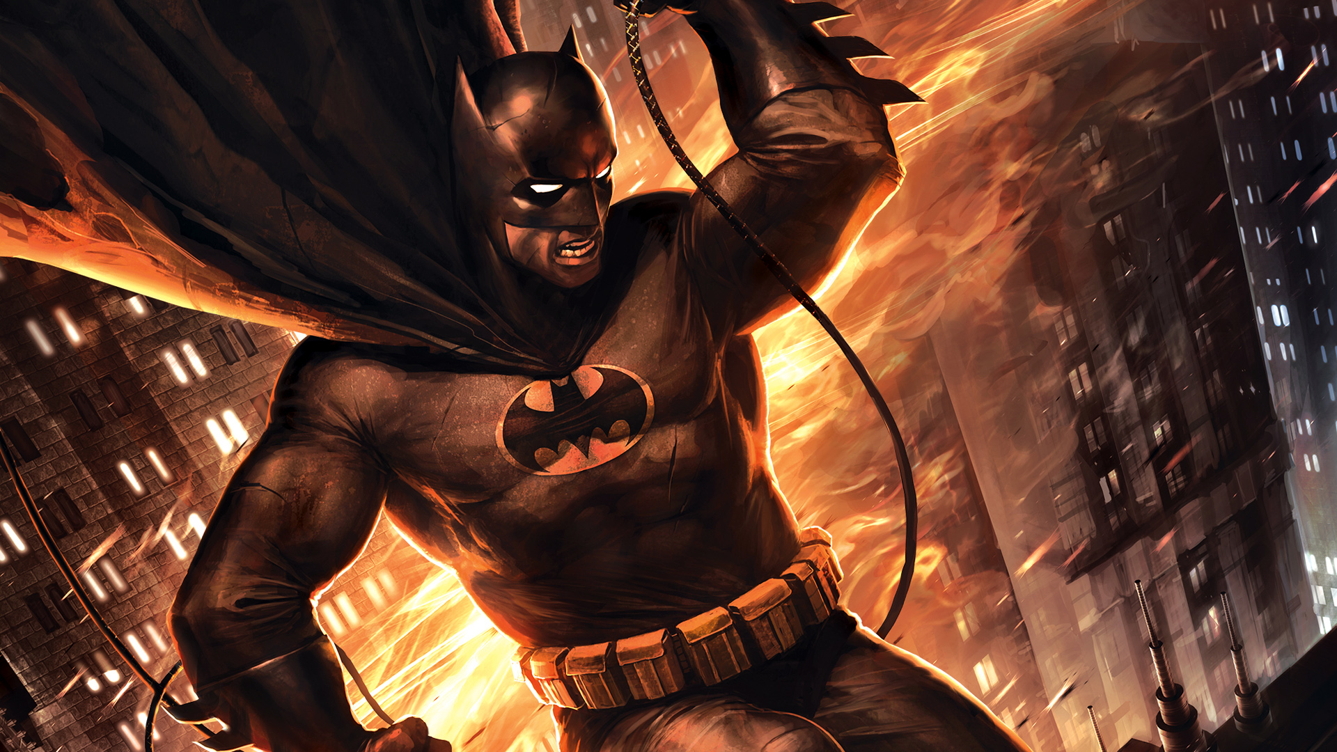 Wallpaper Batman: The Dark Knight Returns movie