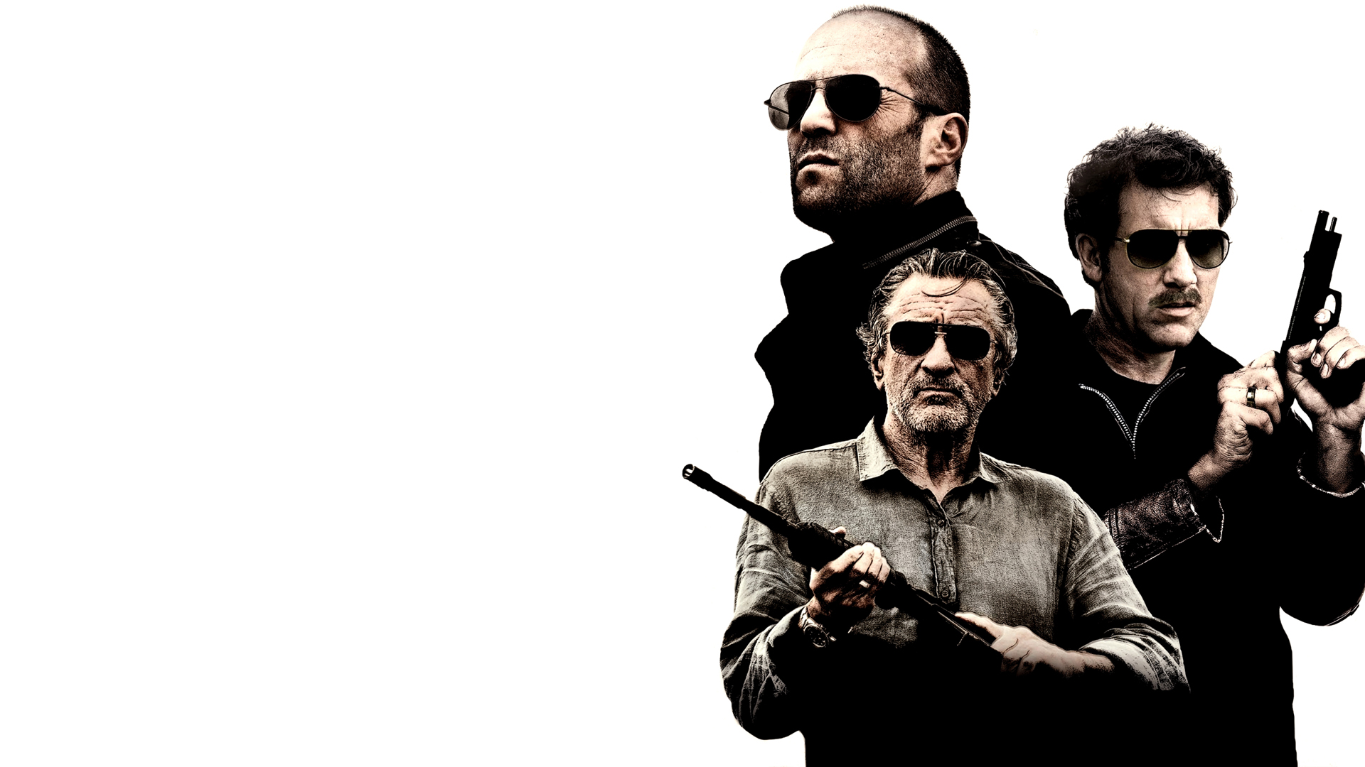 Wallpaper Jason Statham, Robert De Niro, Clive Owen, Killer Elite, 2011 movie, poster