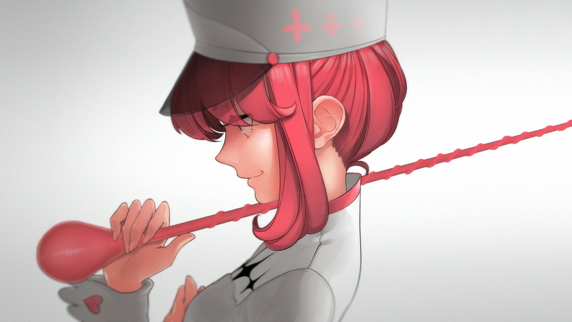 Wallpaper Nonon Jakuzure, Kill la Kill, red head anime girl