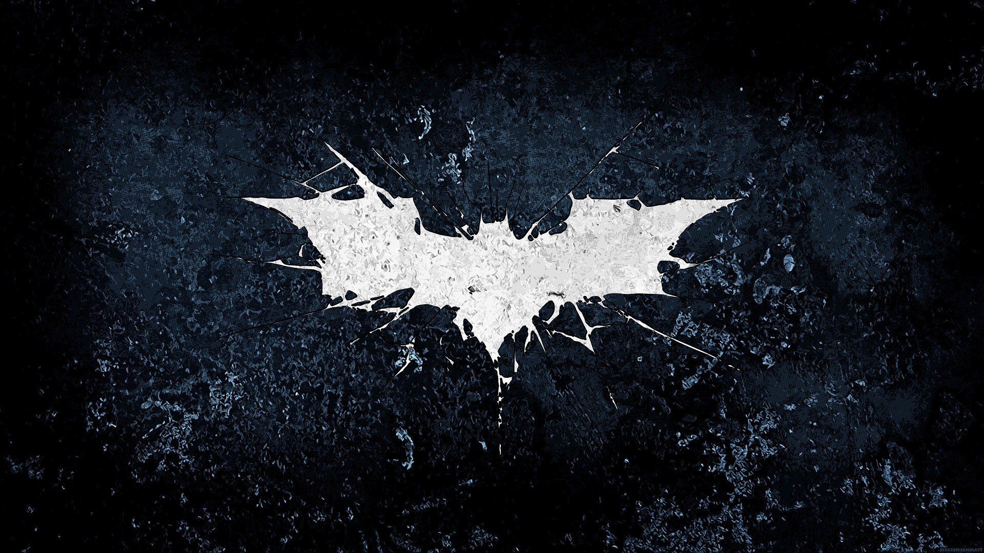 Wallpaper Batman logo, dc comics