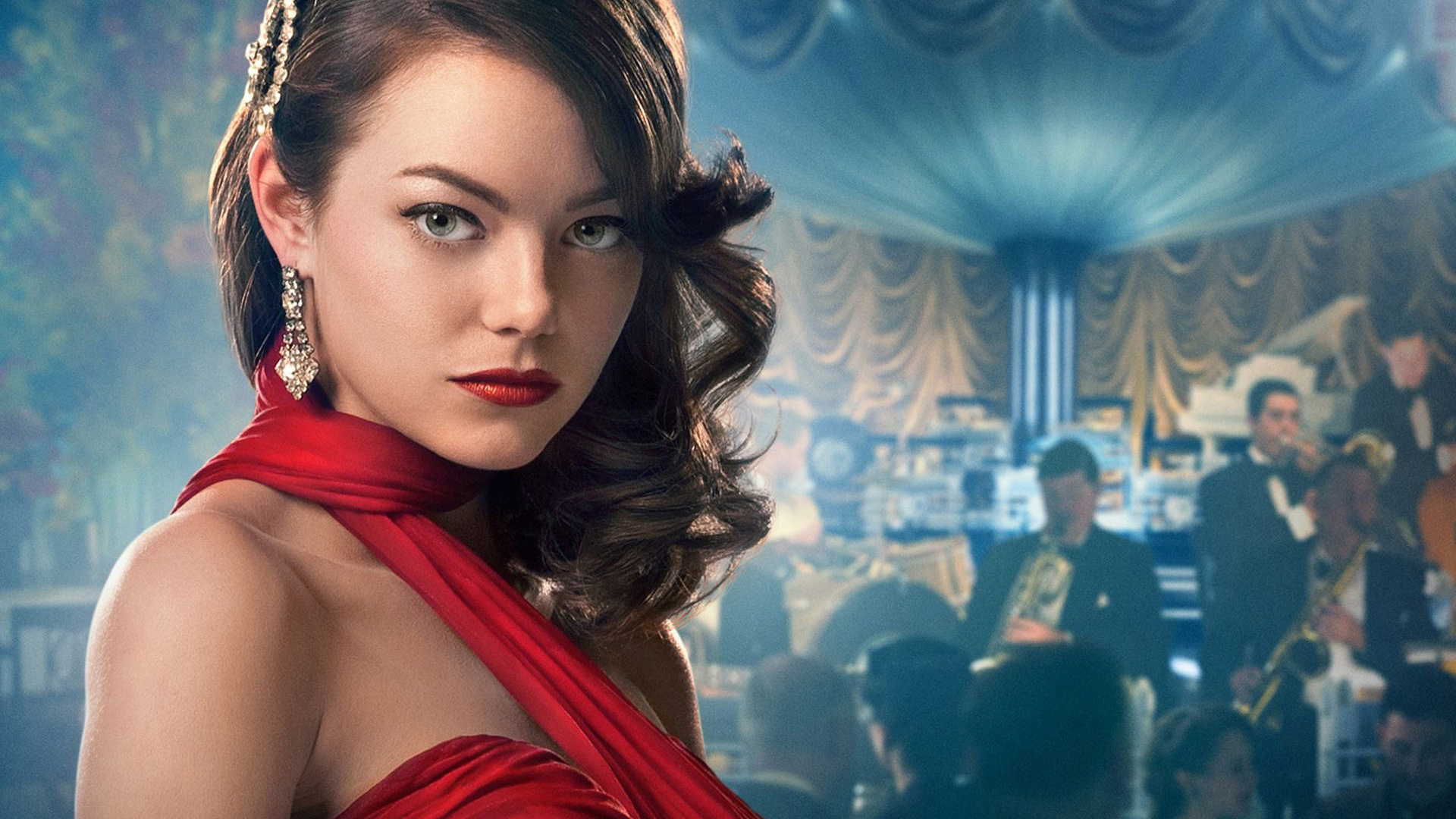 Wallpaper Emma Stone in Gangster Squad movie