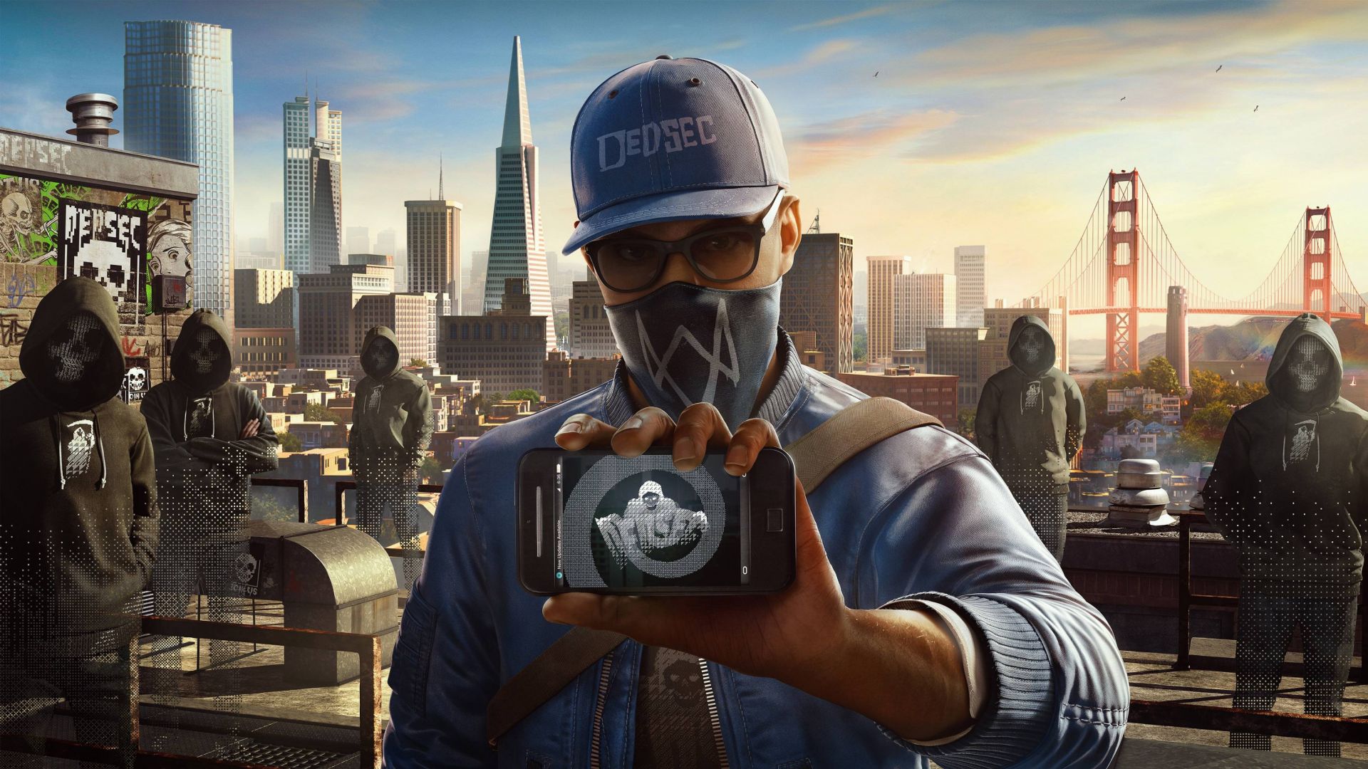 Wallpaper Watch Dogs 2 ps4 pro game