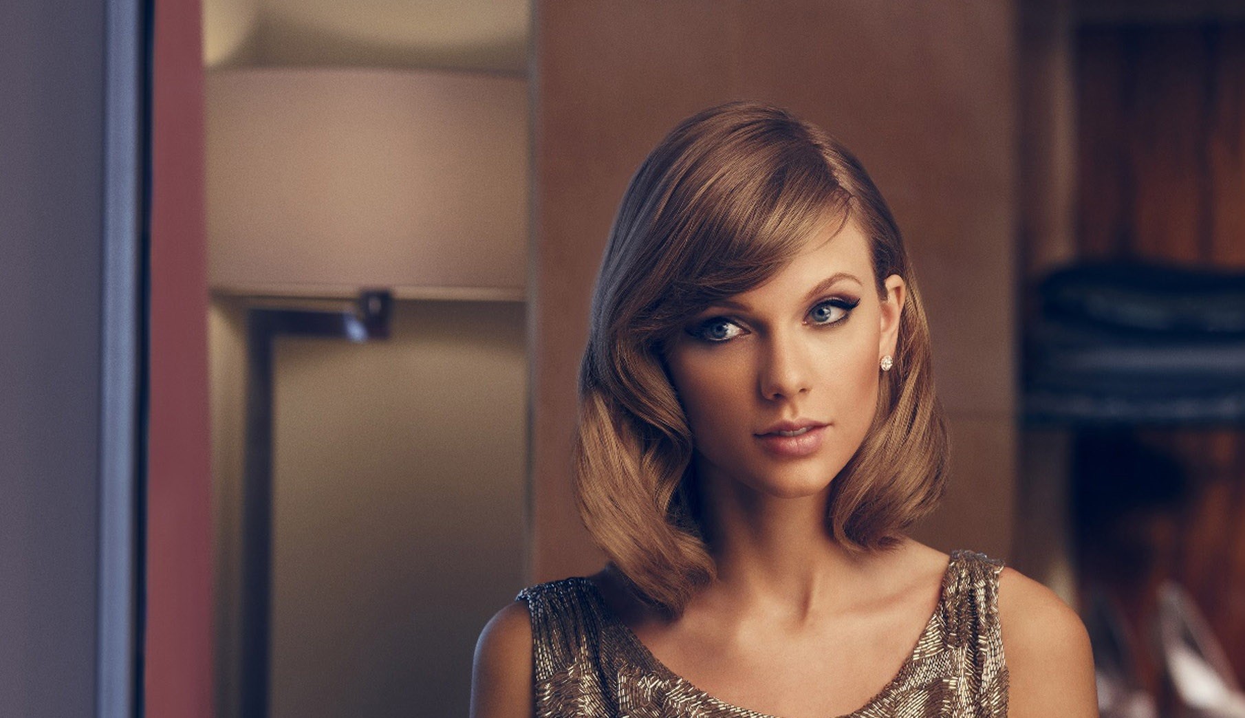 Wallpaper Amazed, beautiful singer, Taylor Swift