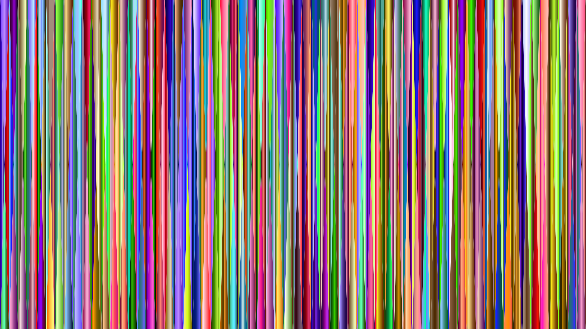 Wallpaper Colorful stripes, vertical