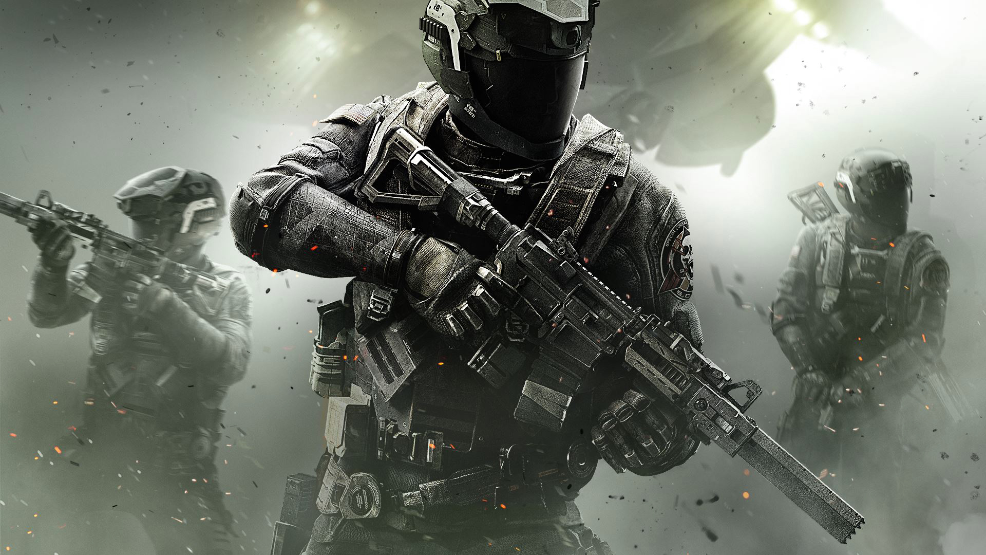 Wallpaper Call of duty infinite warfare soldiers video game