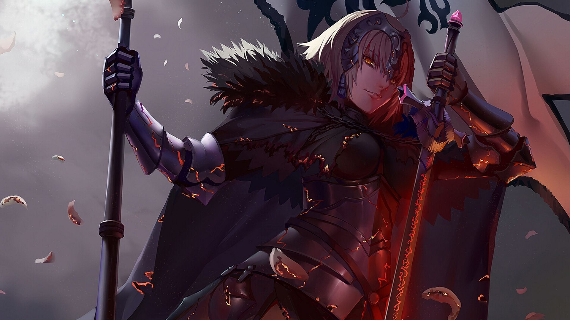Jeanne D'Arc Alter Anime Wallpapers - Wallpaper Cave