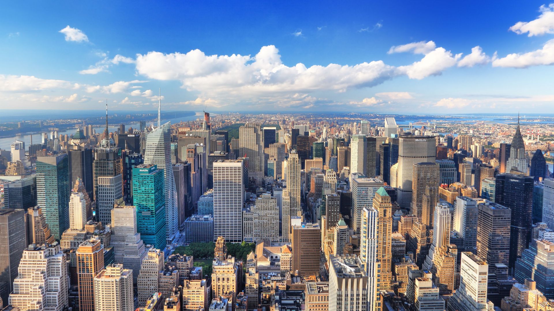 Wallpaper Buildings, skyline, new york, city