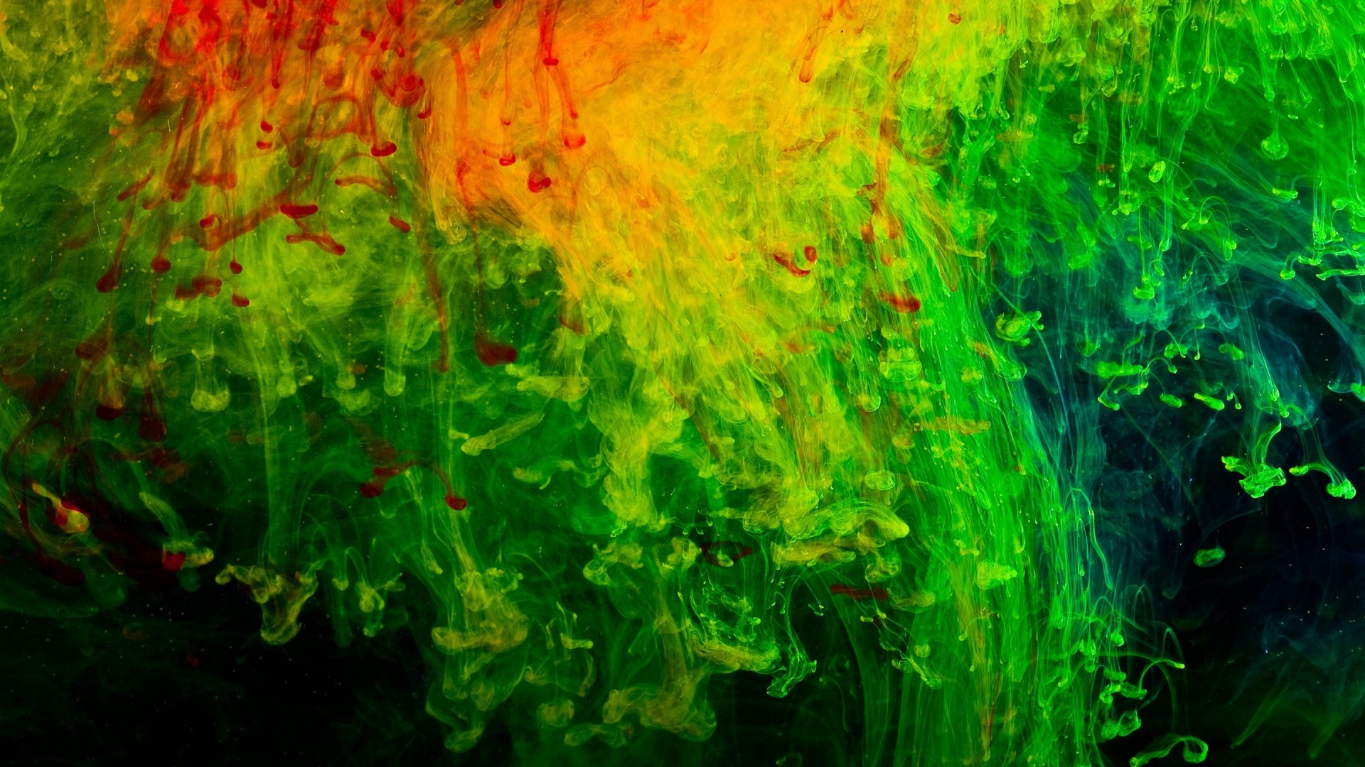 Wallpaper Colorful smoke