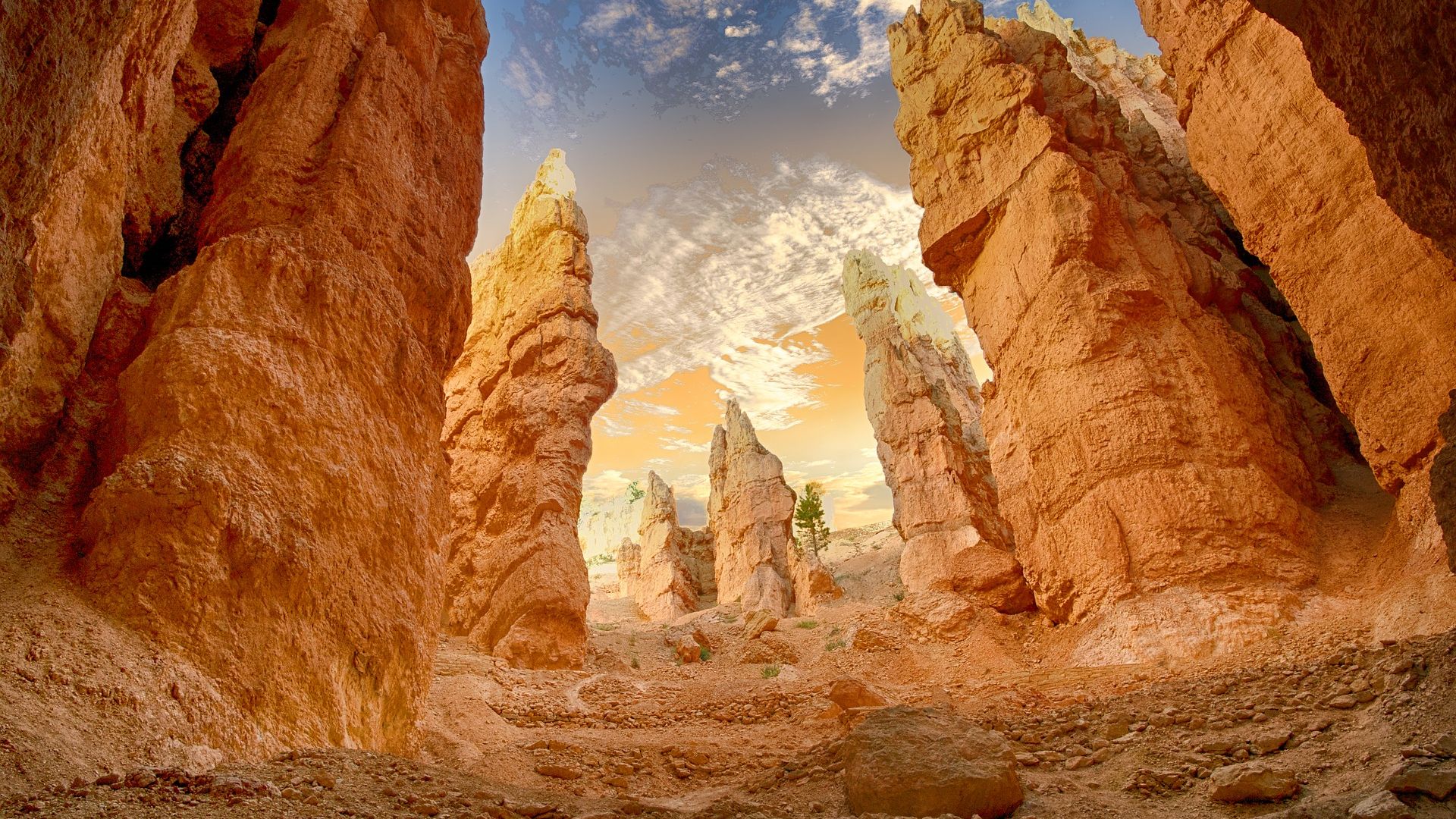 Wallpaper Grand canyon, desert, landscape, cliff, nature