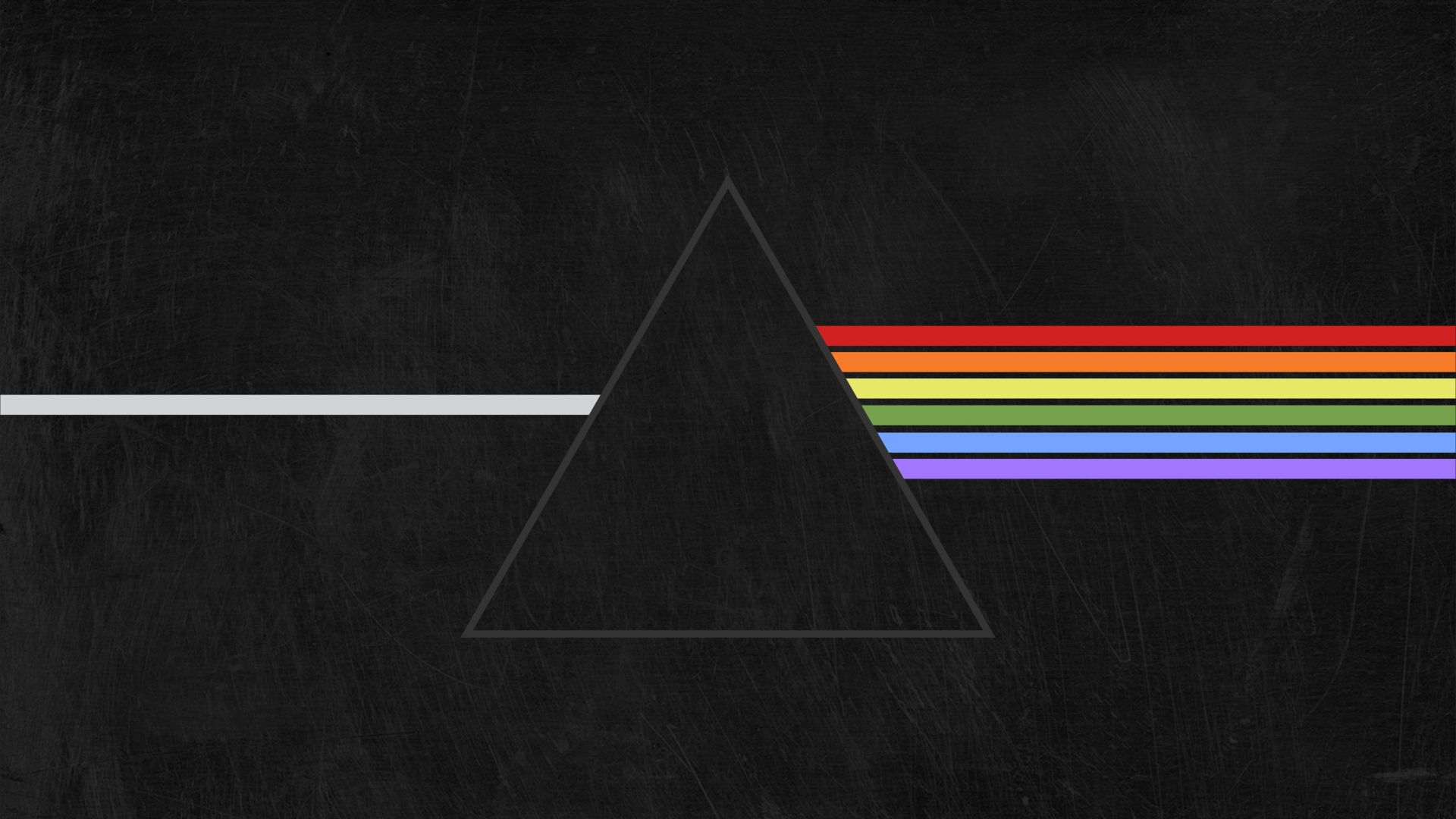 Wallpaper Pink Floyd, prism, minimal