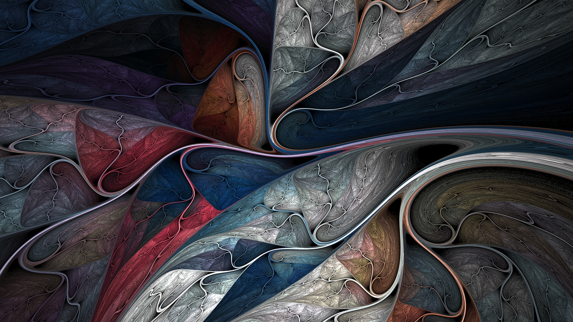 Wallpaper Abstract, colors, fractal