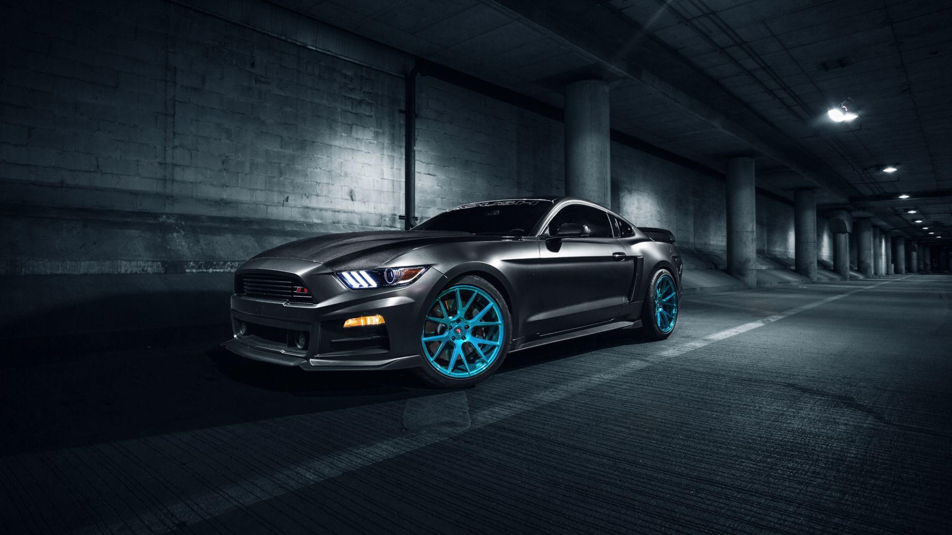 Wallpaper Ford mustang muscle car