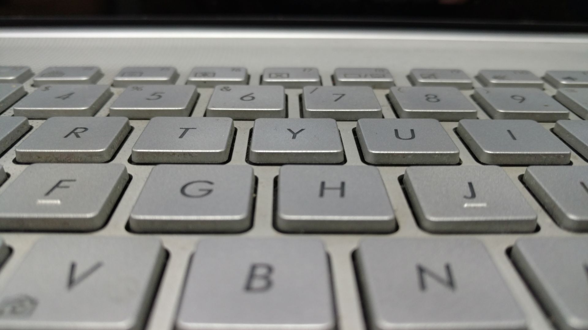 Wallpaper Keyboard laptop letter buttons