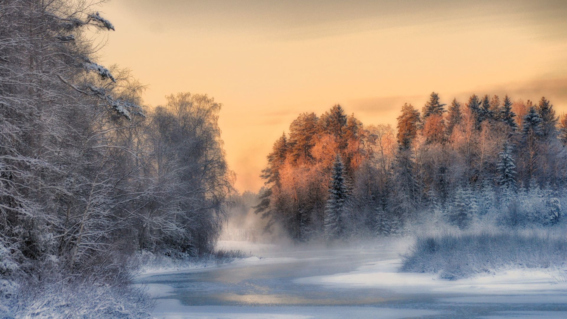 Wallpaper Winter of Finland