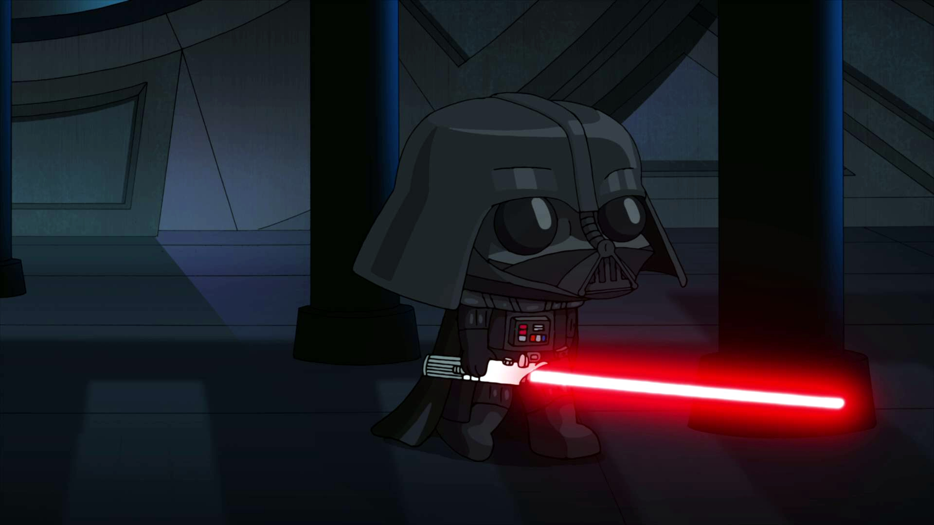 Wallpaper Family Guy, It's a Trap!, Darth Vader