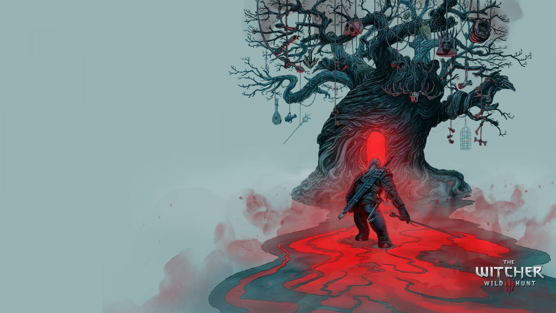 Wallpaper The Witcher 3: Wild Hunt video game artwork