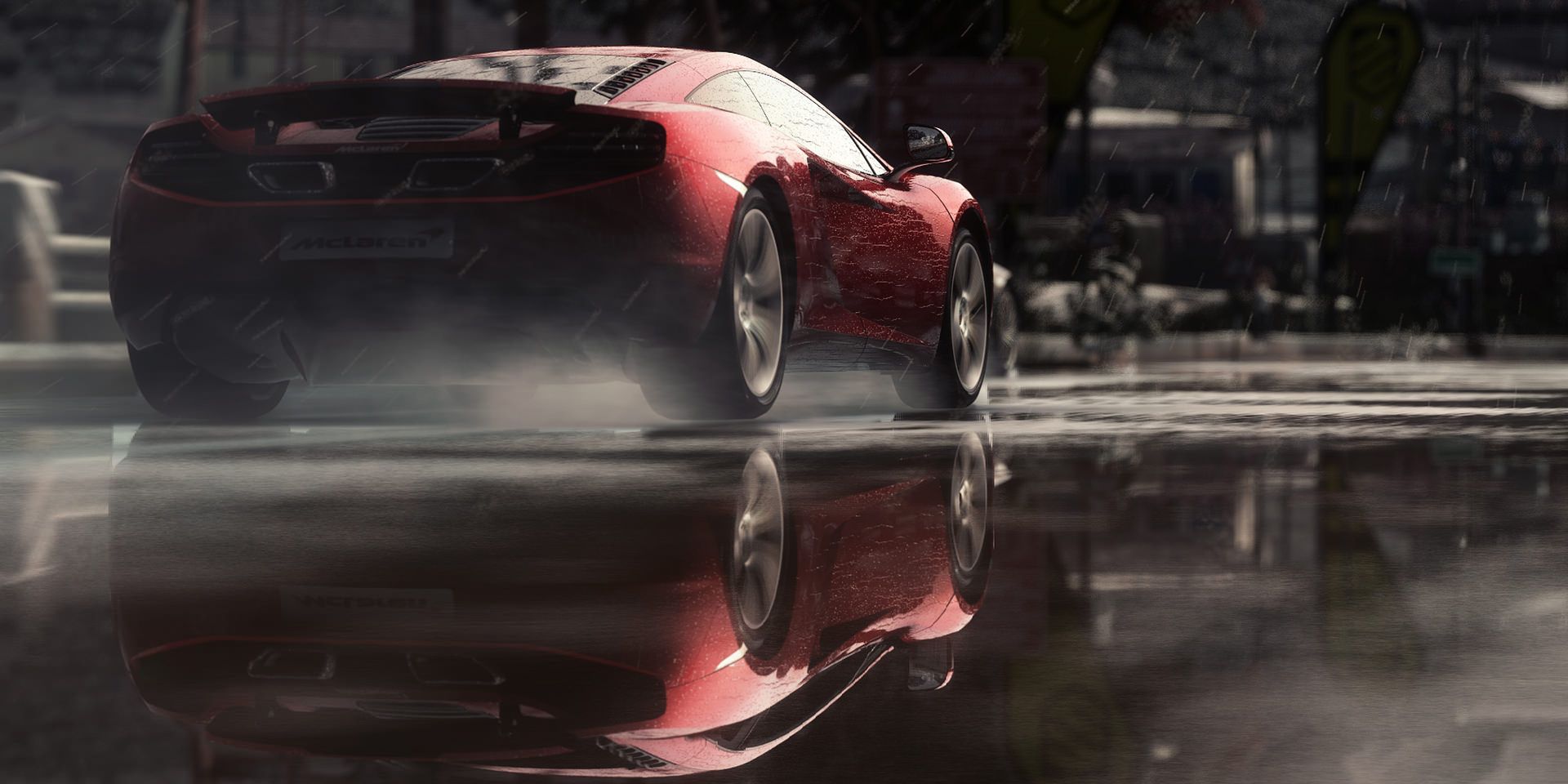 Wallpaper Driveclub video game, McLaren Car